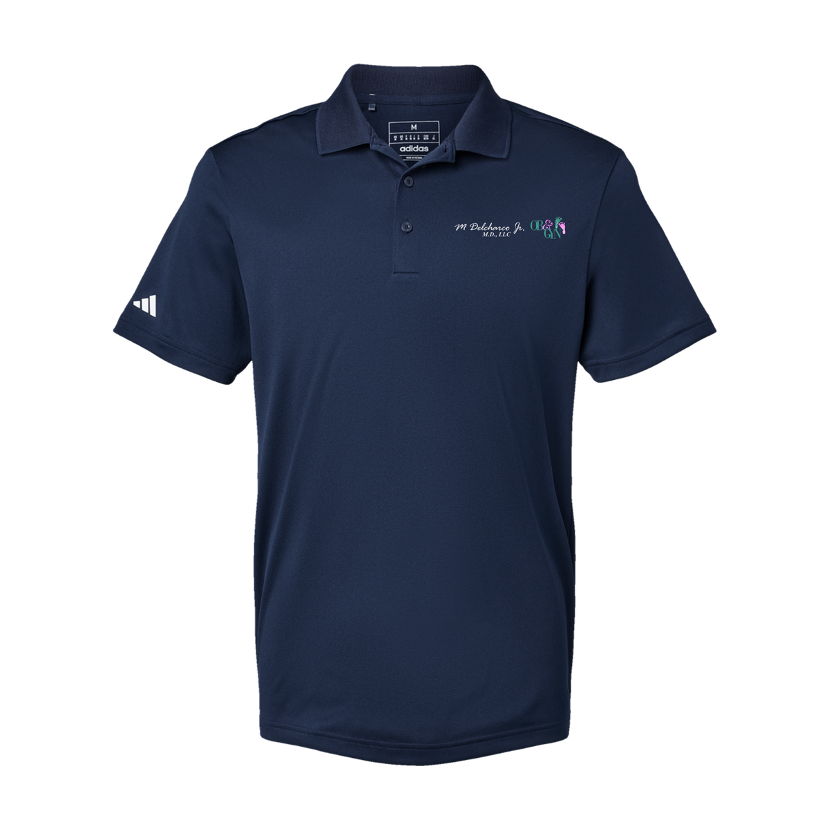 delcharco-adidas-mens-sport-polo-shirt-embroidery-leftchest-A430-collegiatenavy-flat-front