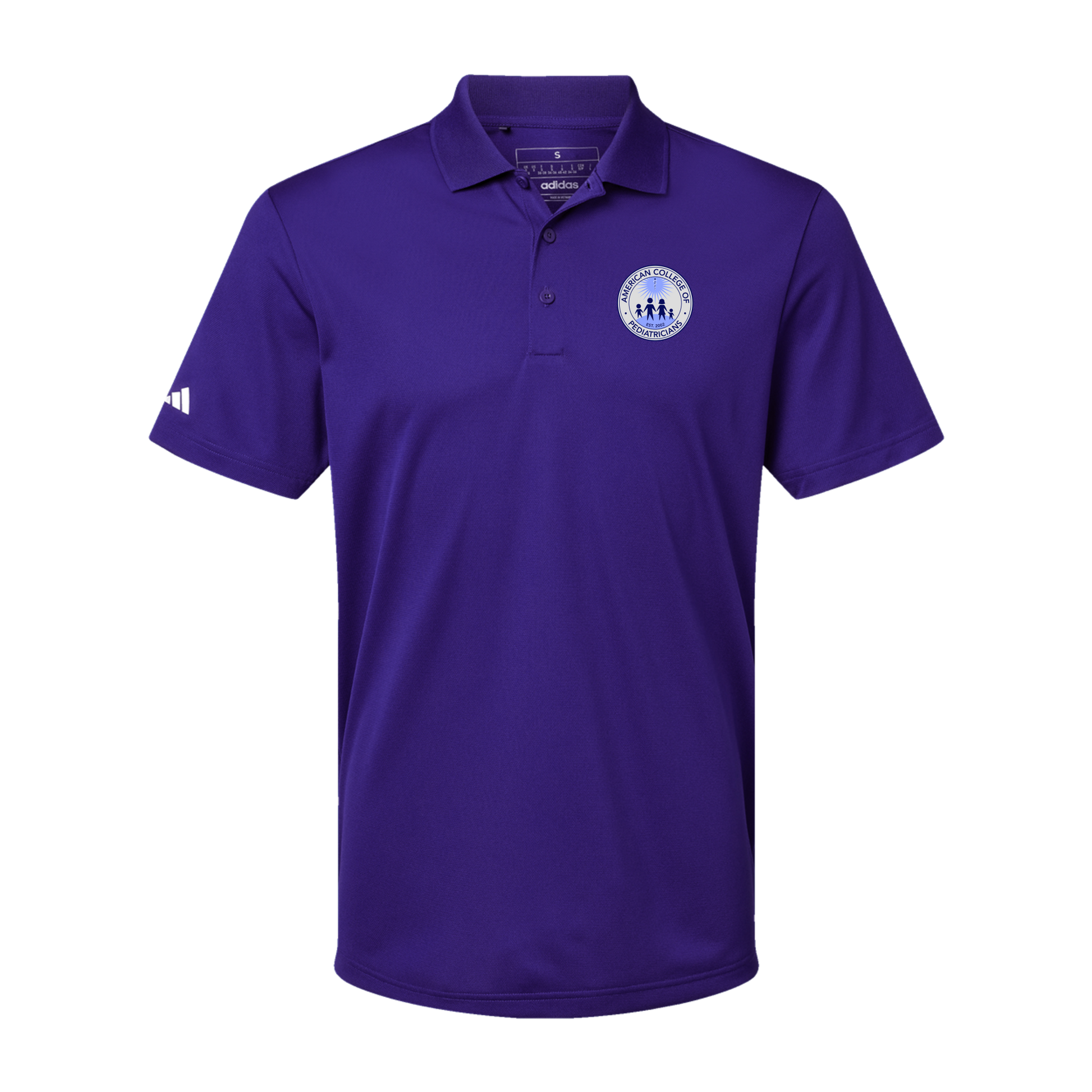 acpeds-adidas-mens-sport-polo-shirt-embroidery-leftchest-A430-collegiatepurple-flat-front