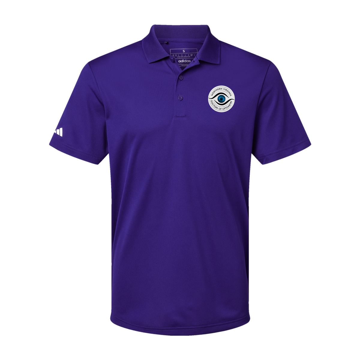 novaeyedocs-adidas-mens-sport-polo-shirt-embroidery-leftchest-A430-collegiatepurple-flat-front