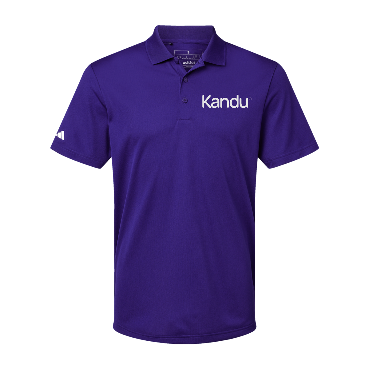 kandu-adidas-mens-sport-polo-shirt-embroidery-leftchest-A430-collegiatepurple-flat-front