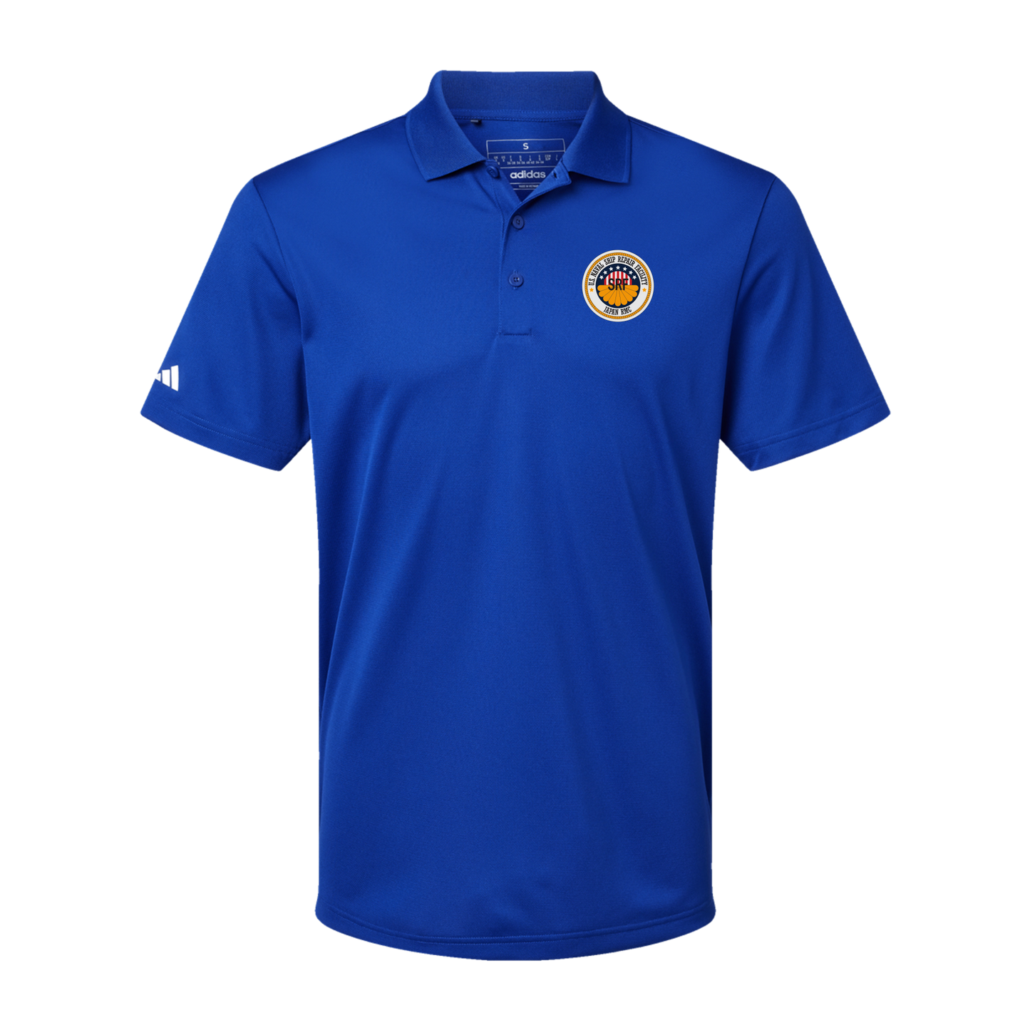 srf-jrmc-adidas-mens-sport-polo-shirt-embroidery-leftchest-A430-collegiateroyal-flat-front