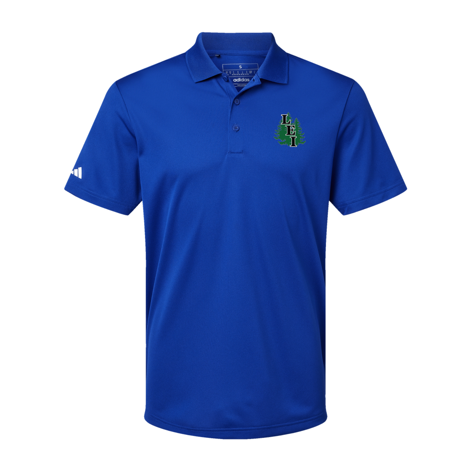 leisite-adidas-mens-sport-polo-shirt-embroidery-leftchest-A430-collegiateroyal-flat-front