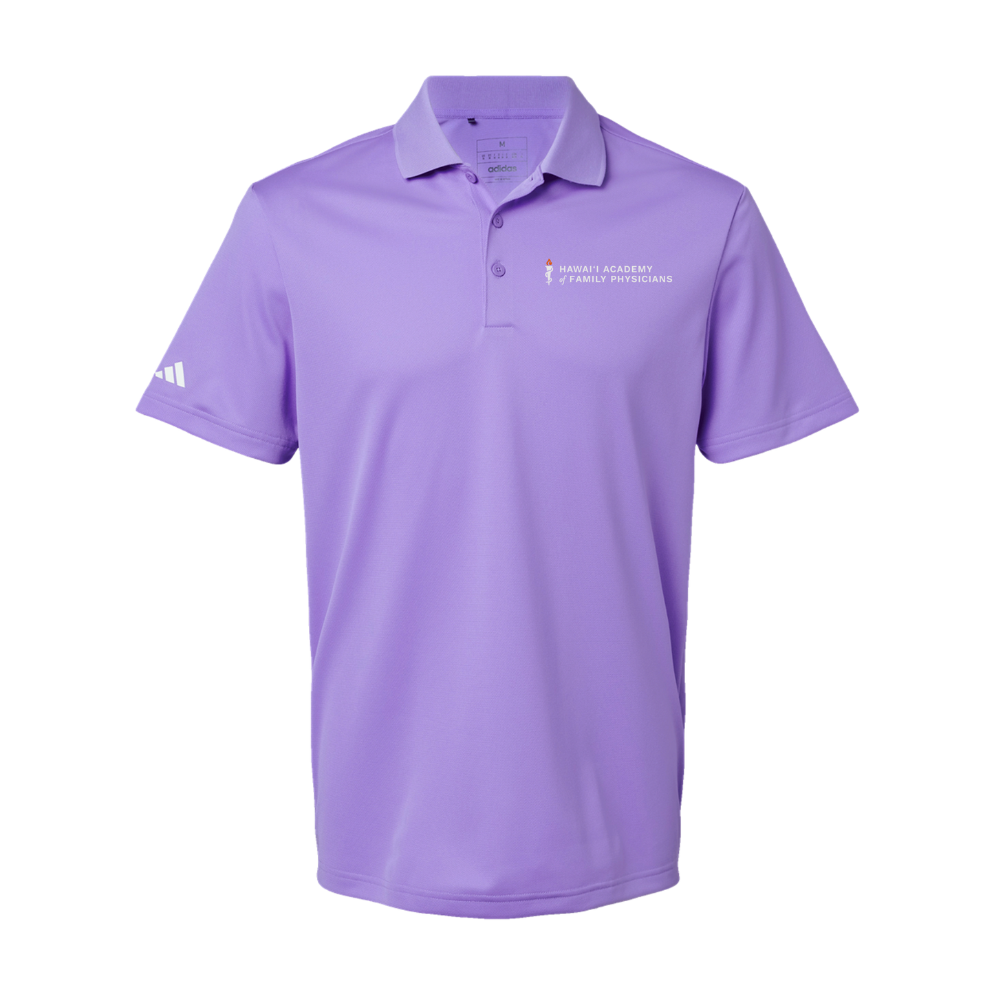 hafp-adidas-mens-sport-polo-shirt-embroidery-leftchest-A430-lightflashpurple-flat-front