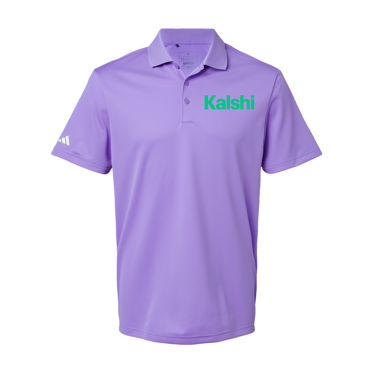 kalshi-adidas-mens-sport-polo-shirt-embroidery-leftchest-A430-lightflashpurple-flat-front