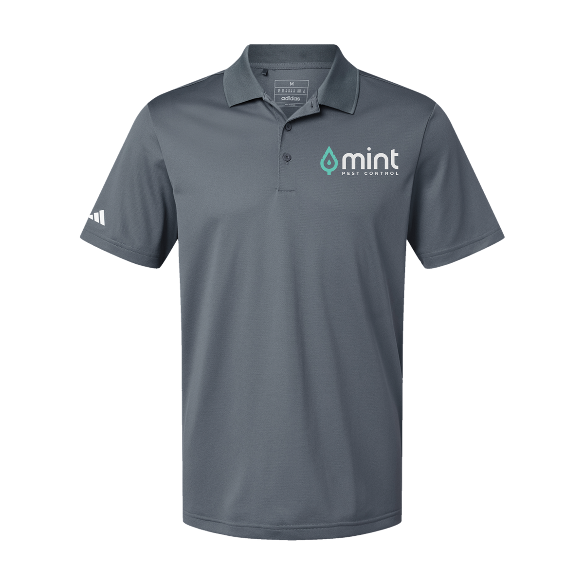 mintpest-adidas-mens-sport-polo-shirt-embroidery-leftchest-A430-onix-flat-front
