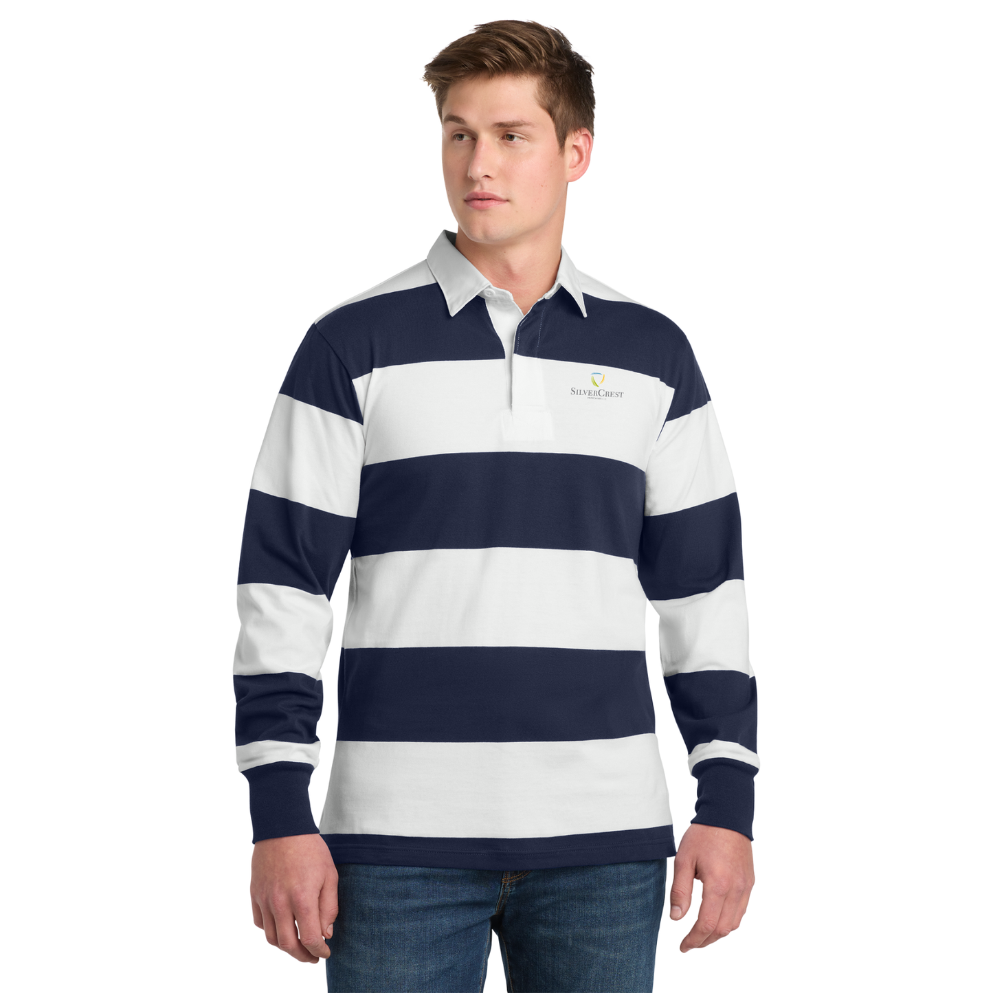 Sport-Tek® Classic Long Sleeve Rugby Polo