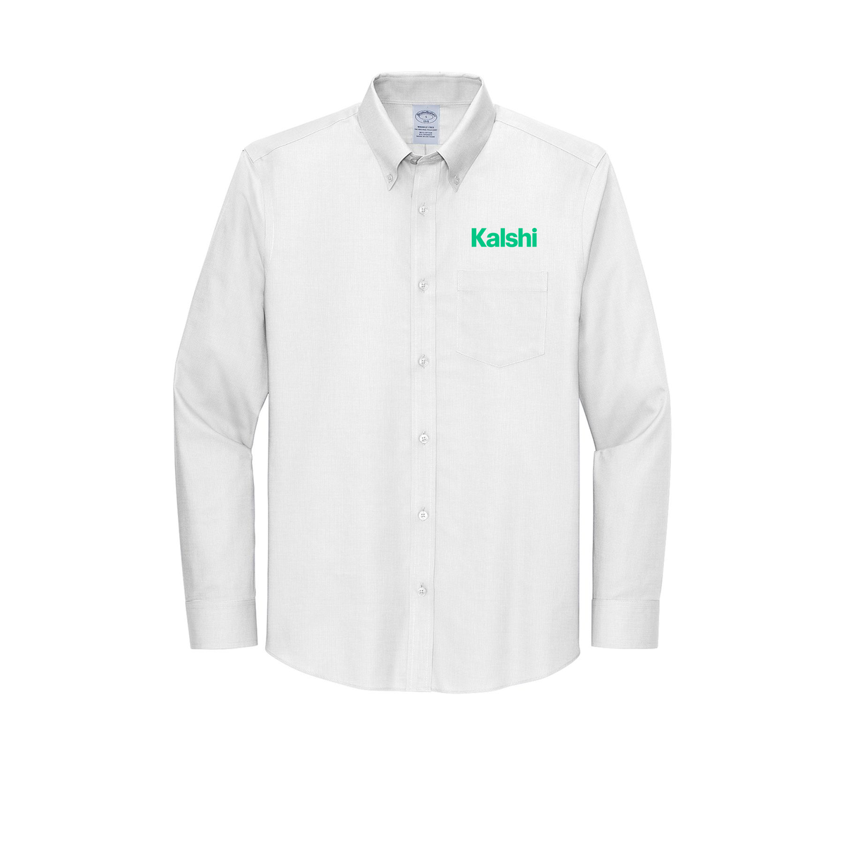 kalshi-brooks-brothers-wrinkle-free-stretch-nailhead-shirt-embroidery-leftchest-BB18002-white-flat-front