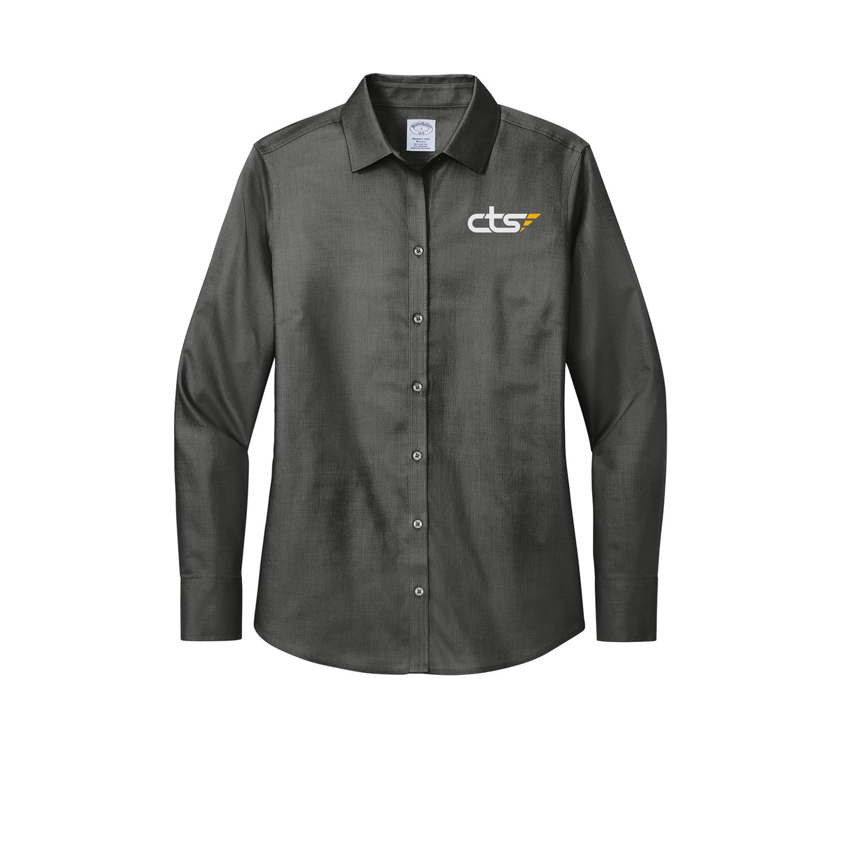cts1-brooks-brothers-womens-wrinkle-free-stretch-nailhead-shirt-embroidery-leftchest-BB18003-deepblack-flat-front