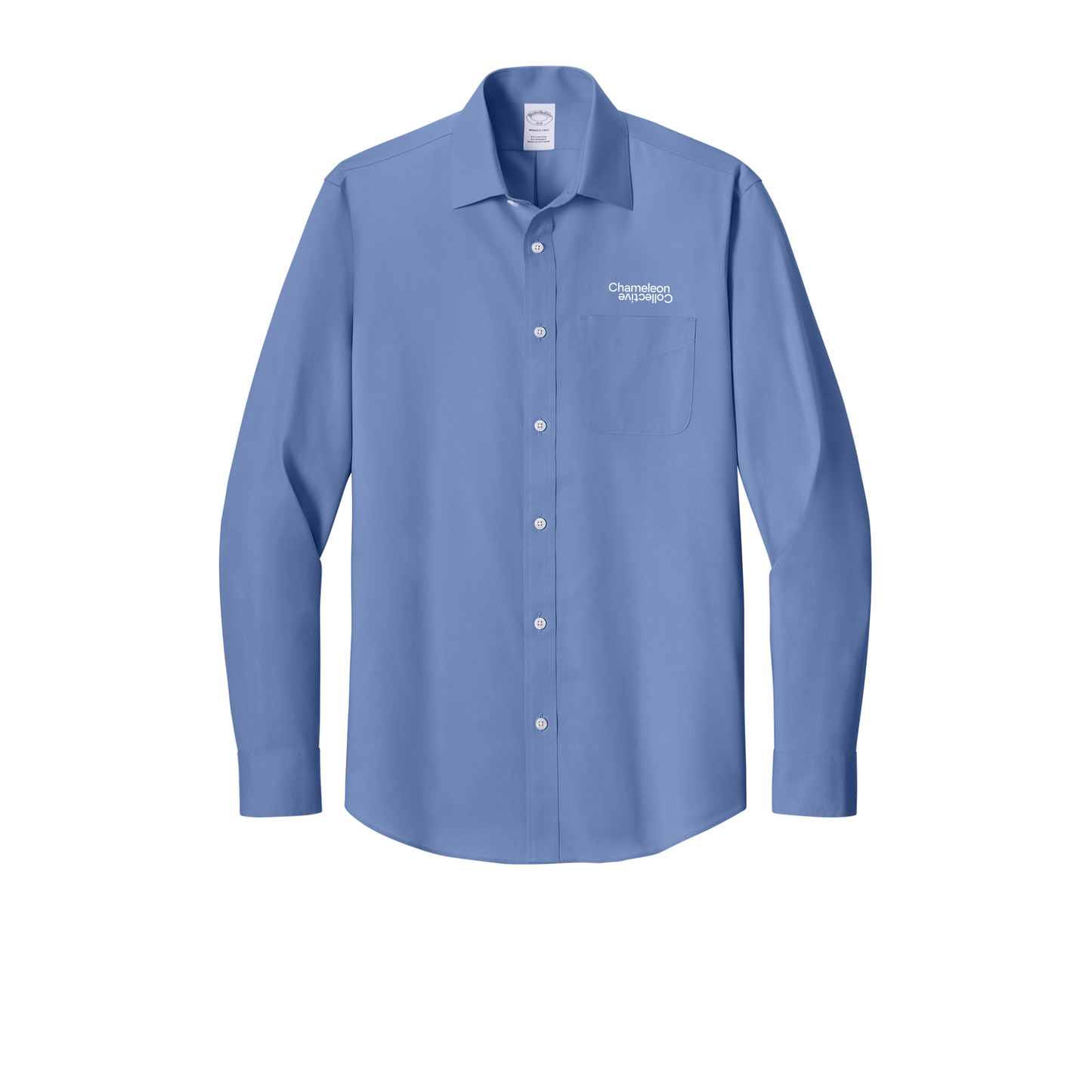 Brooks Brothers® Wrinkle-Free Stretch Pinpoint Spread Collar Shirt