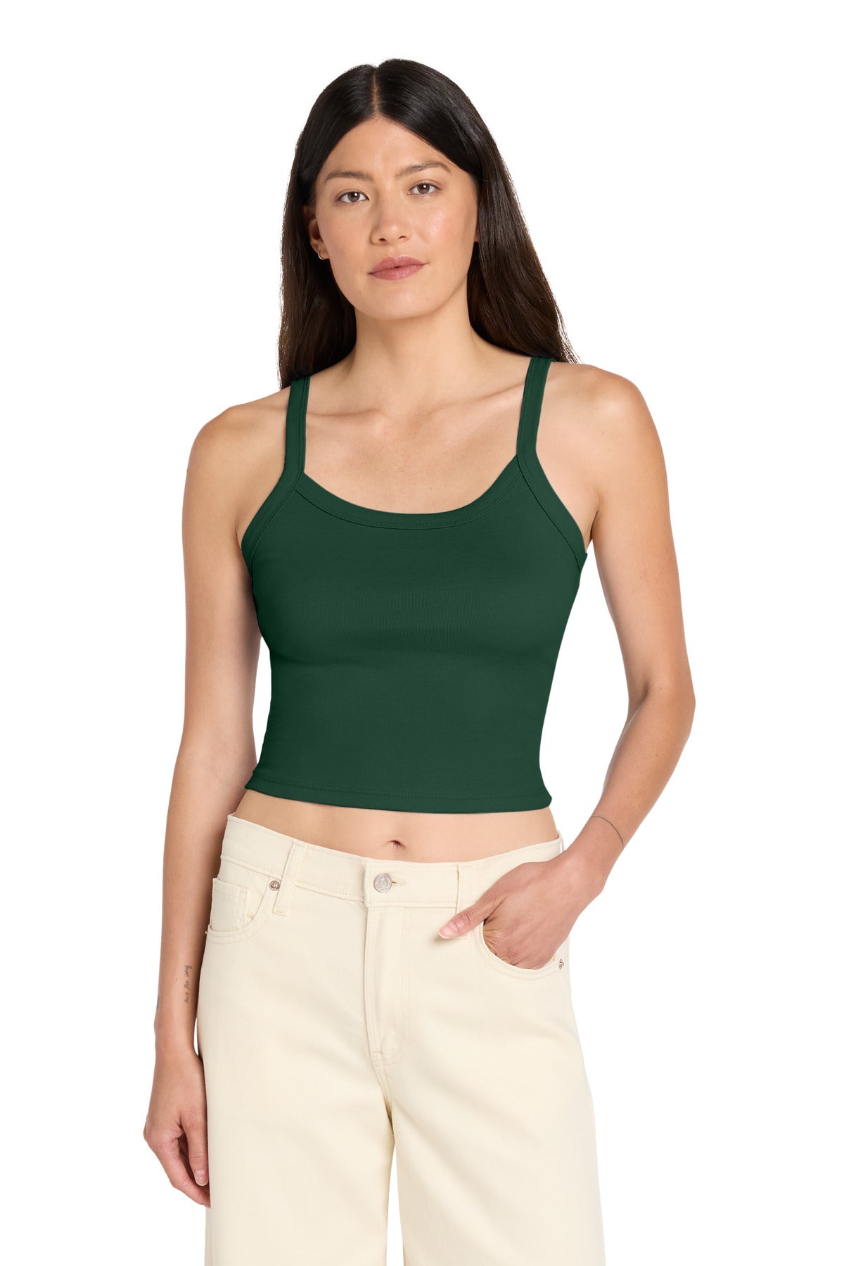 BELLA+CANVAS® Women's Micro Rib Spaghetti Strap Tank BC1012