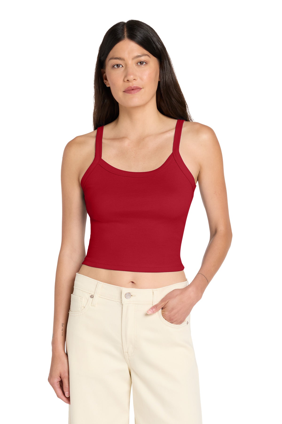 BELLA+CANVAS® Women's Micro Rib Spaghetti Strap Tank BC1012