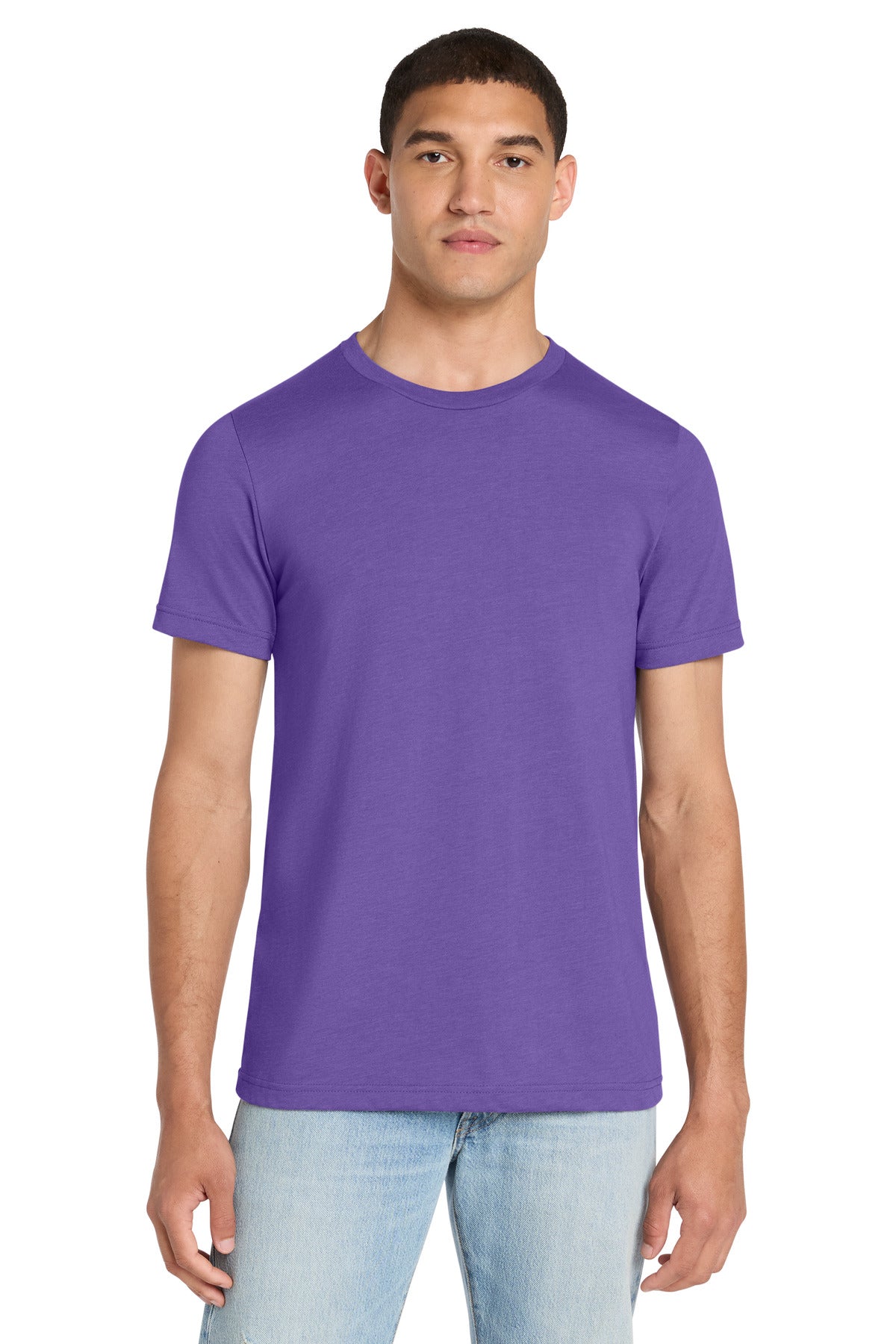 BELLA+CANVAS ® Unisex Heather CVC Short Sleeve Tee. BC3001CVC
