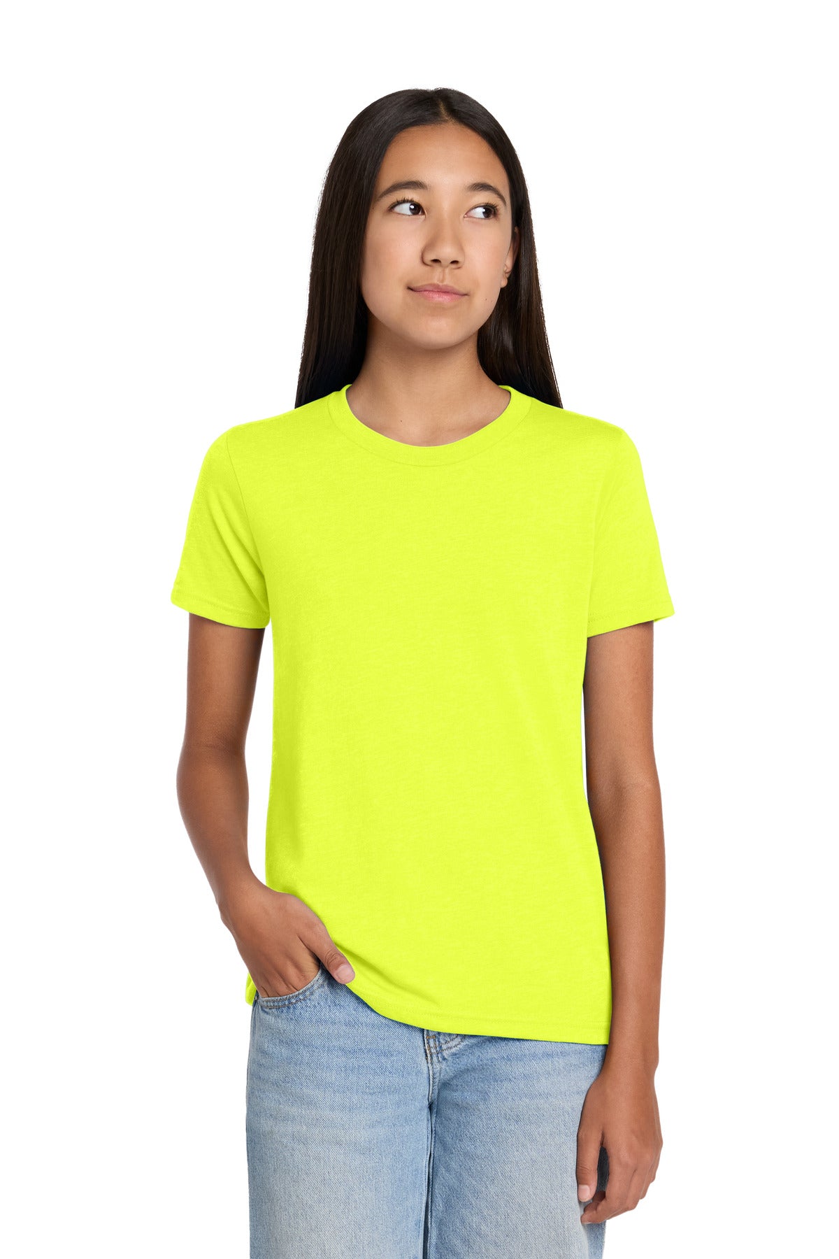 BELLA+CANVAS® Youth Heather CVC Tee BC3001YCVC