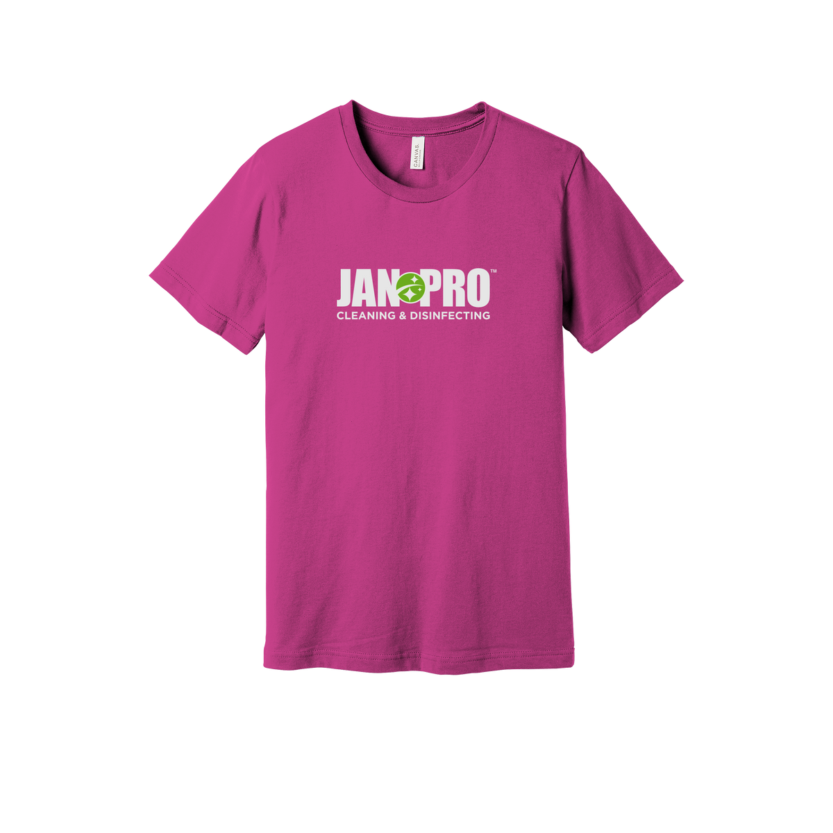 jan-pro-everyday-essentials-short-sleeve-tee-dtf-front-BC3001-berry-flat-front