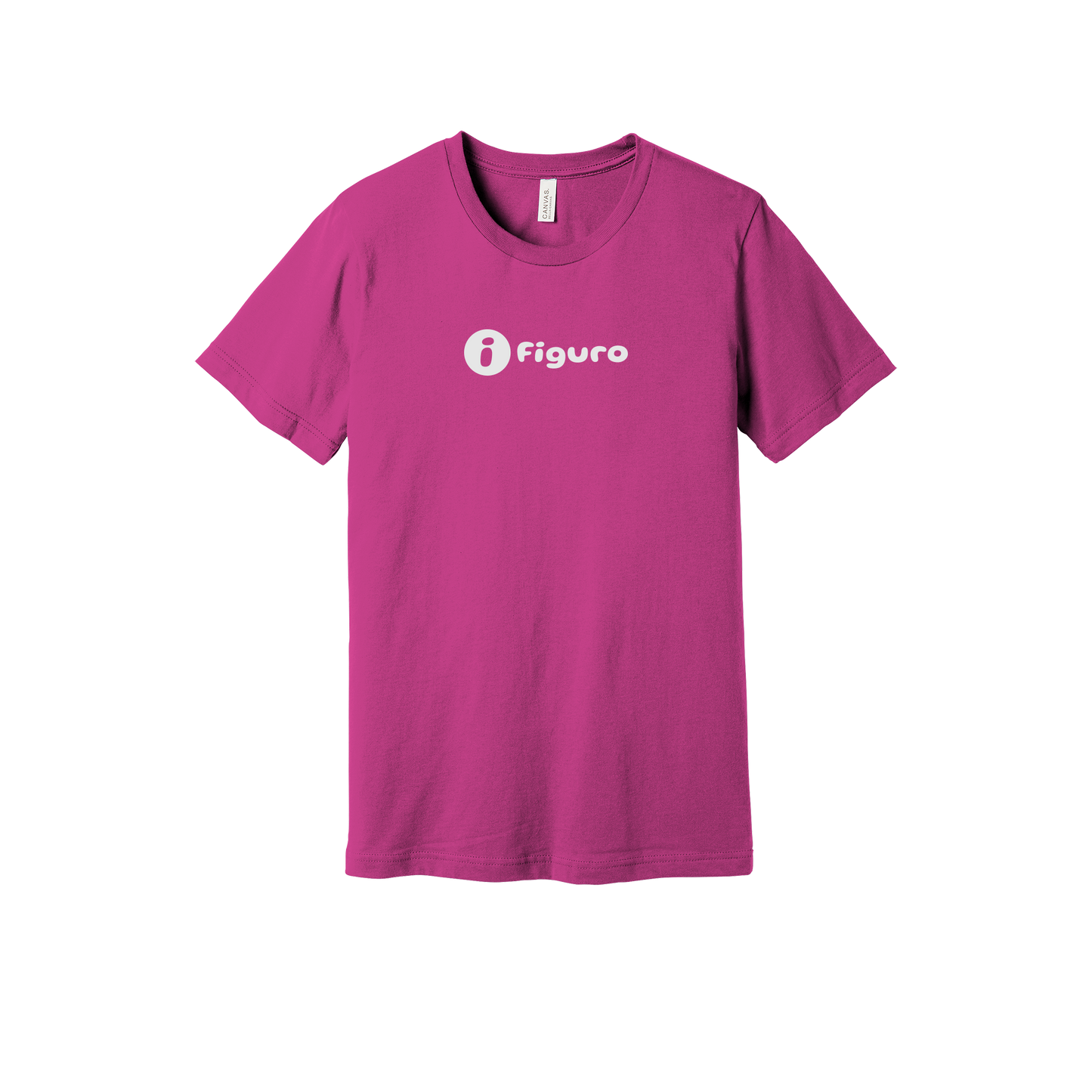 getfiguro-everyday-essentials-short-sleeve-tee-dtf-front-BC3001-berry-flat-front