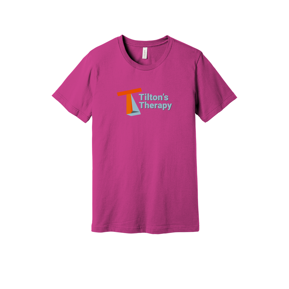 tiltonstherapy-everyday-essentials-short-sleeve-tee-dtf-front-BC3001-berry-flat-front