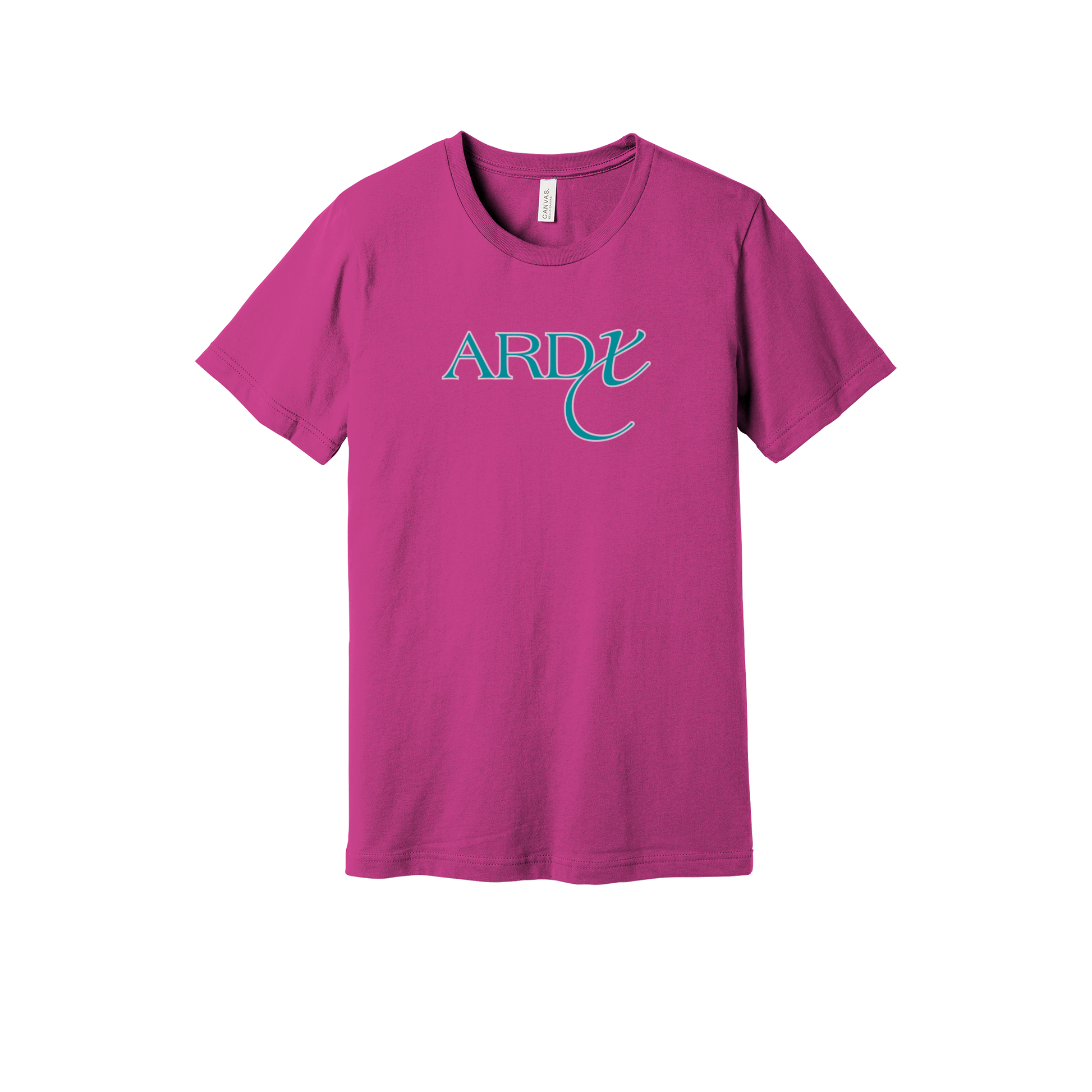ardx-everyday-essentials-short-sleeve-tee-dtf-front-BC3001-berry-flat-front