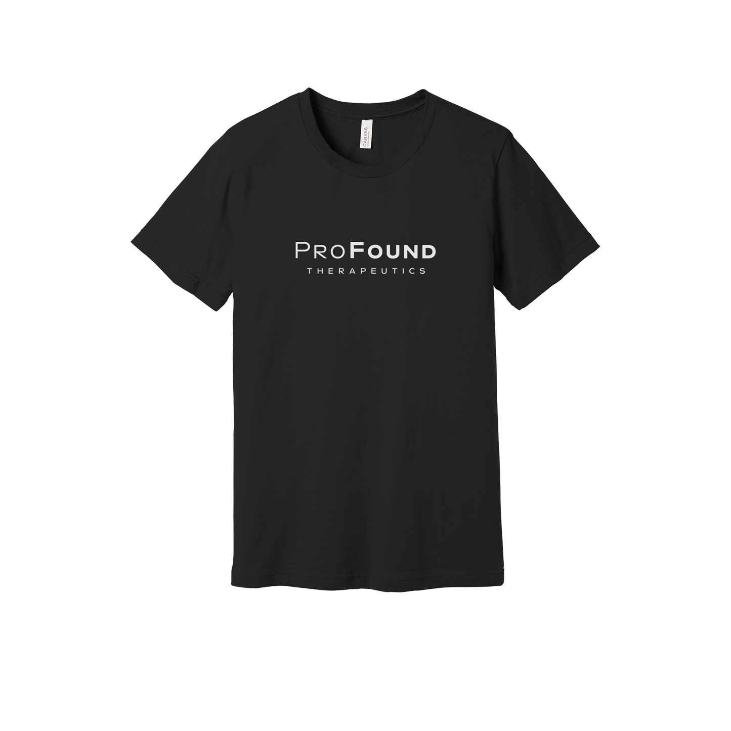 profoundtx-everyday-essentials-short-sleeve-tee-dtf-front-BC3001-black-flat-front