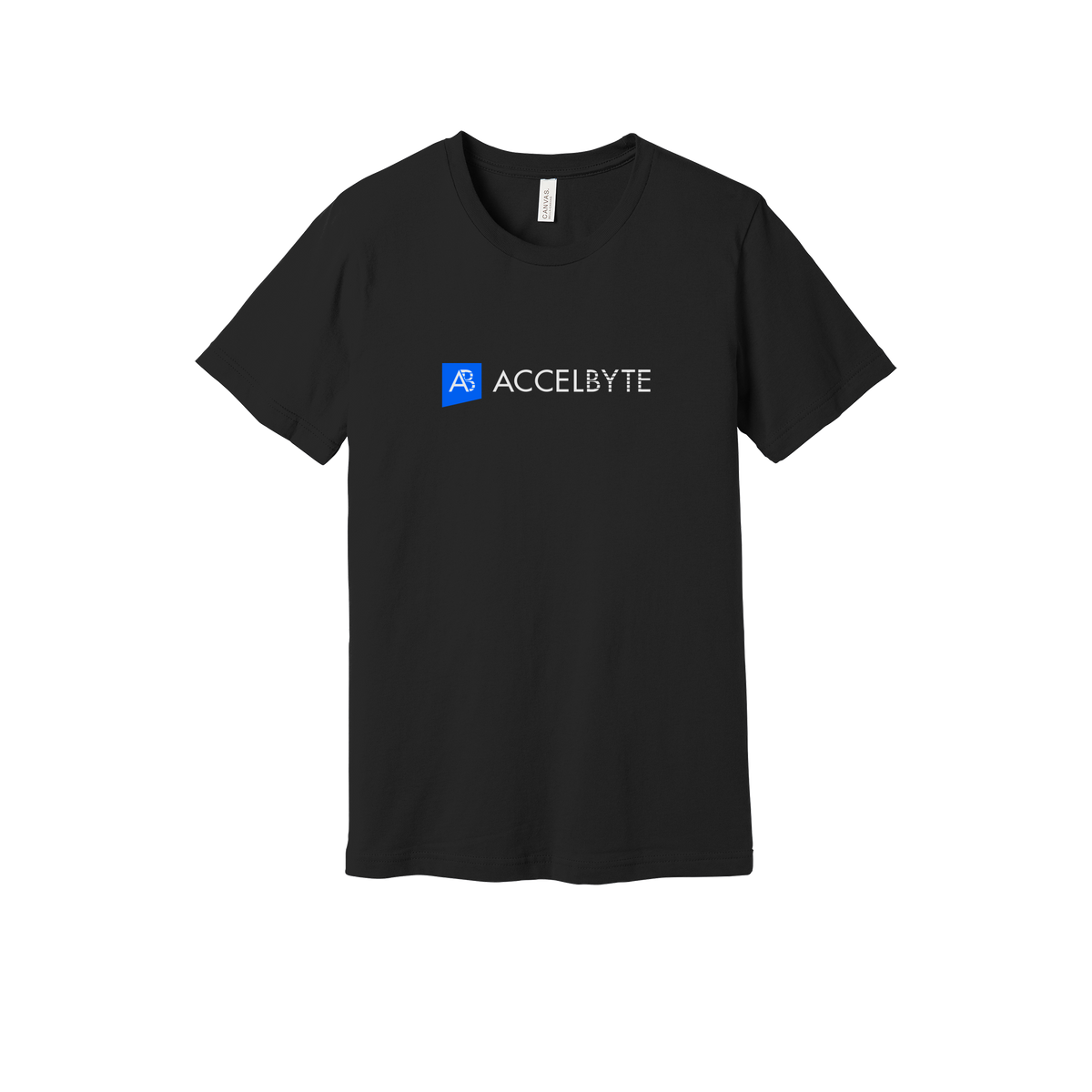 accelbyte-everyday-essentials-short-sleeve-tee-dtf-front-BC3001-black-flat-front