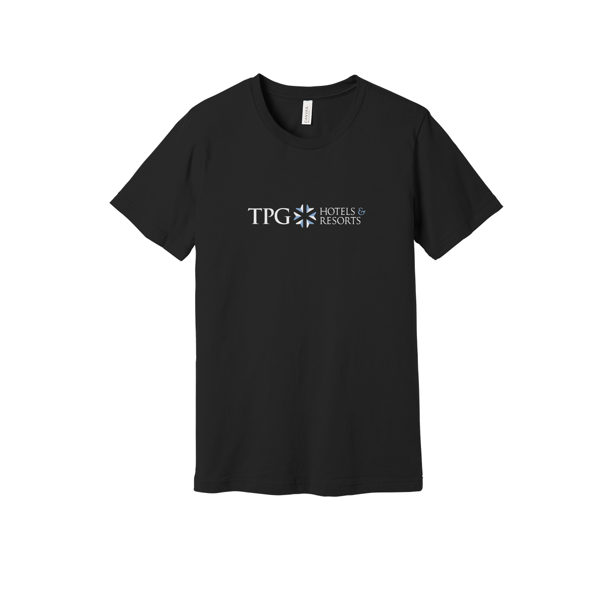 tpghotelsandresorts-everyday-essentials-short-sleeve-tee-dtf-front-BC3001-black-flat-front