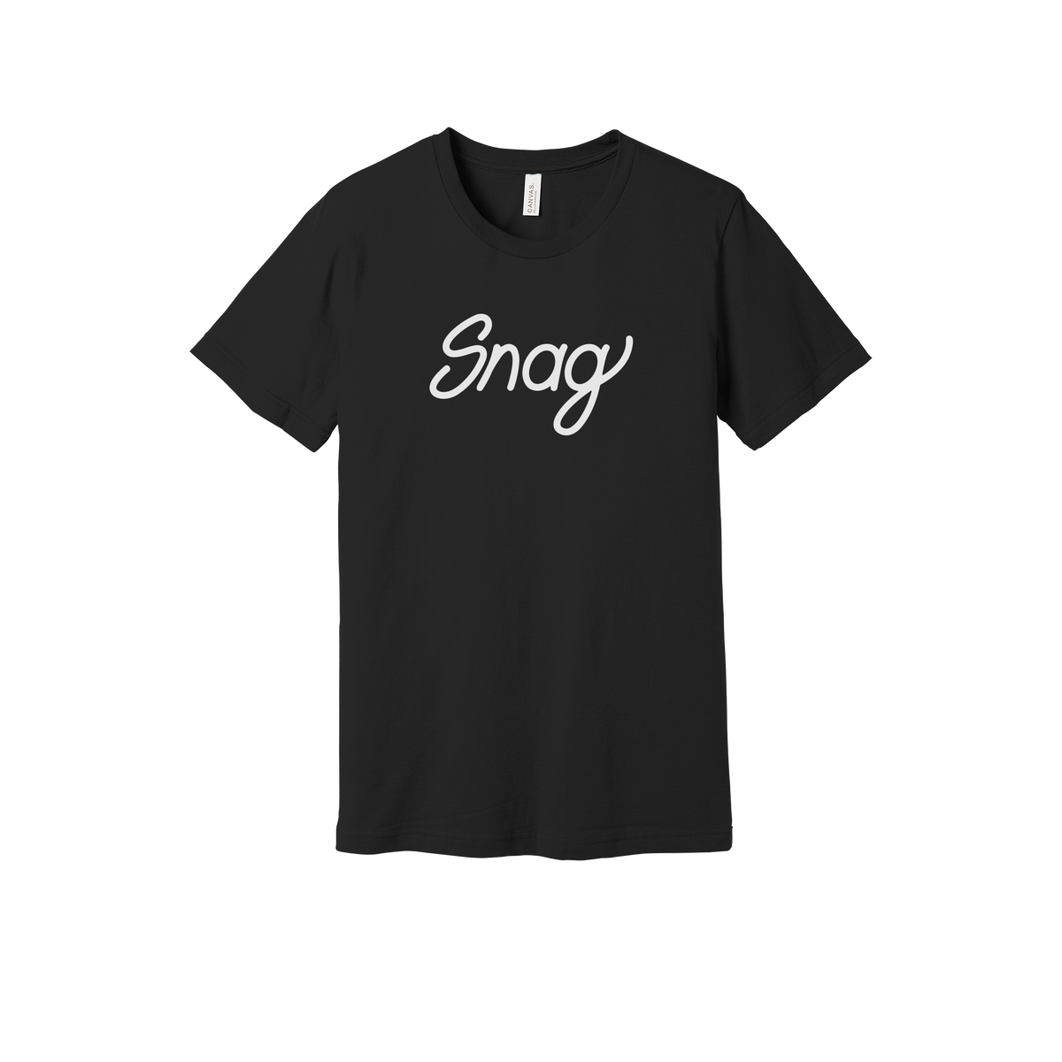 snagdelivery-everyday-essentials-short-sleeve-tee-dtf-front-BC3001-black-flat-front