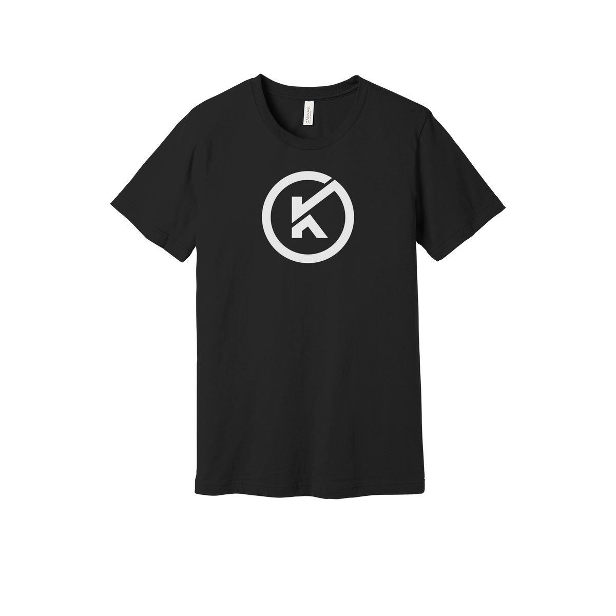 kitmanlabs-everyday-essentials-short-sleeve-tee-dtf-front-BC3001-black-flat-front
