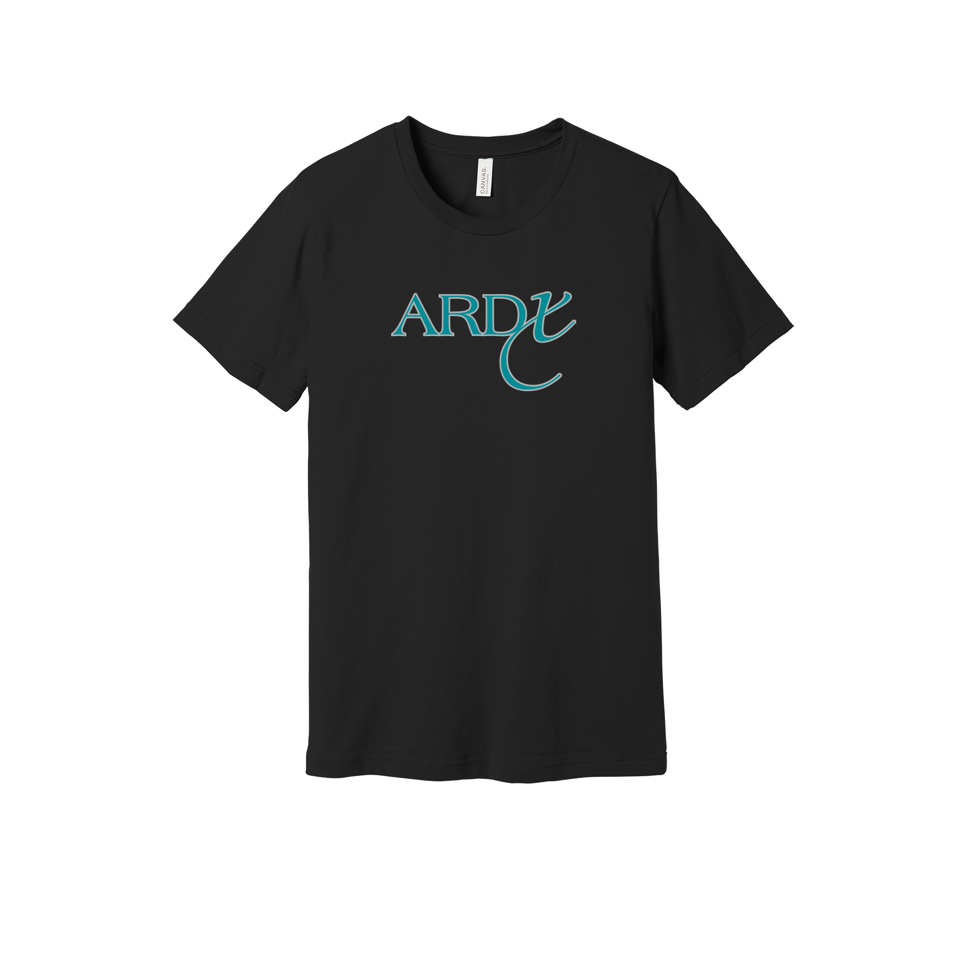 ardx-everyday-essentials-short-sleeve-tee-dtf-front-BC3001-black-flat-front