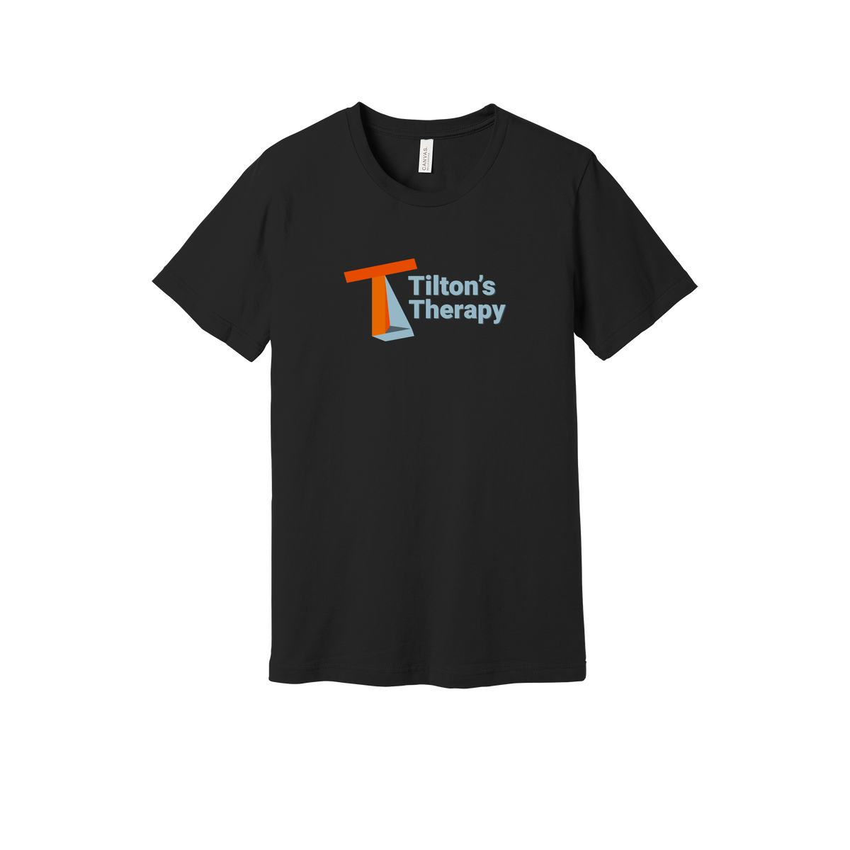 tiltonstherapy-everyday-essentials-short-sleeve-tee-dtf-front-BC3001-black-flat-front