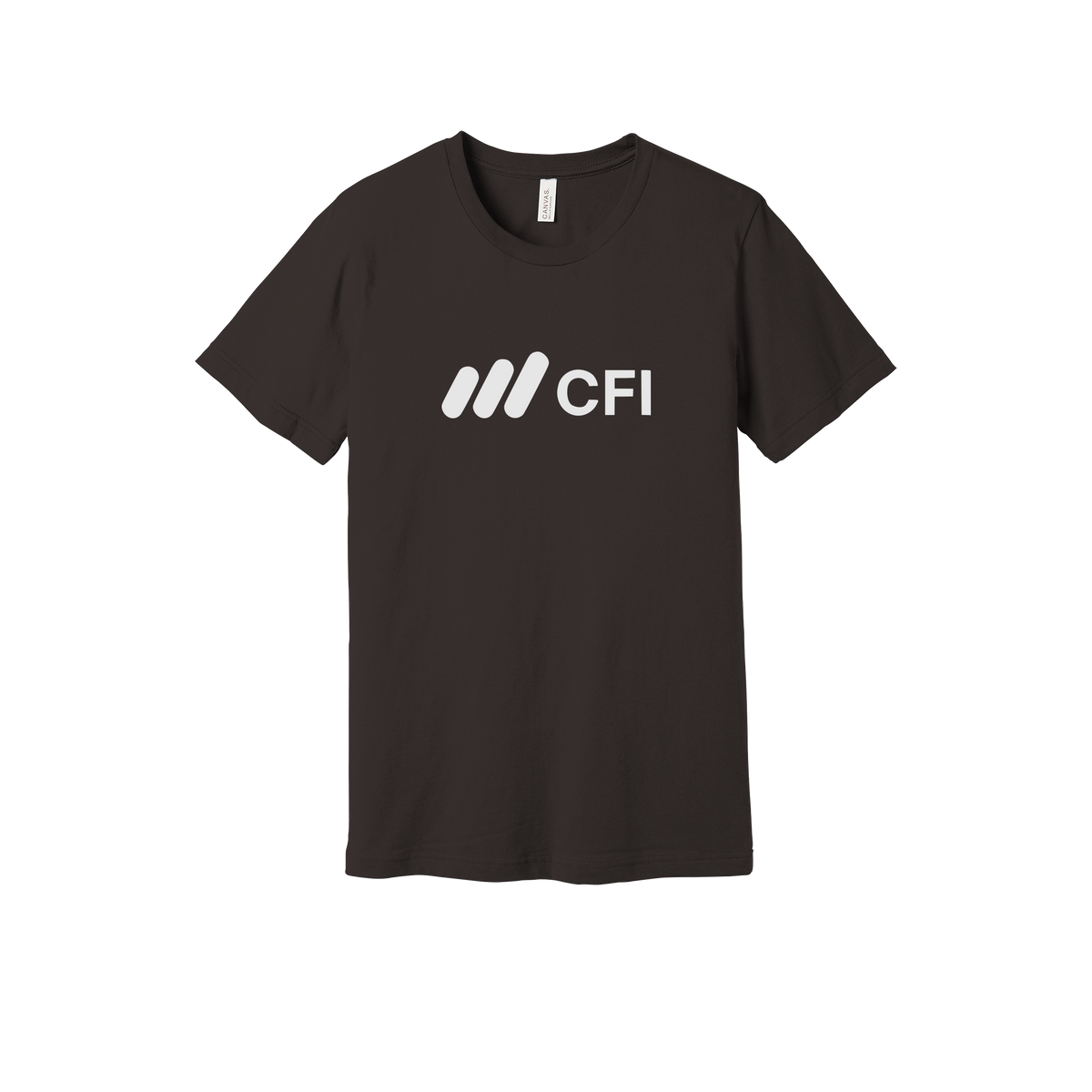 corporatefinanceinstitute-everyday-essentials-short-sleeve-tee-dtf-front-BC3001-brown-flat-front