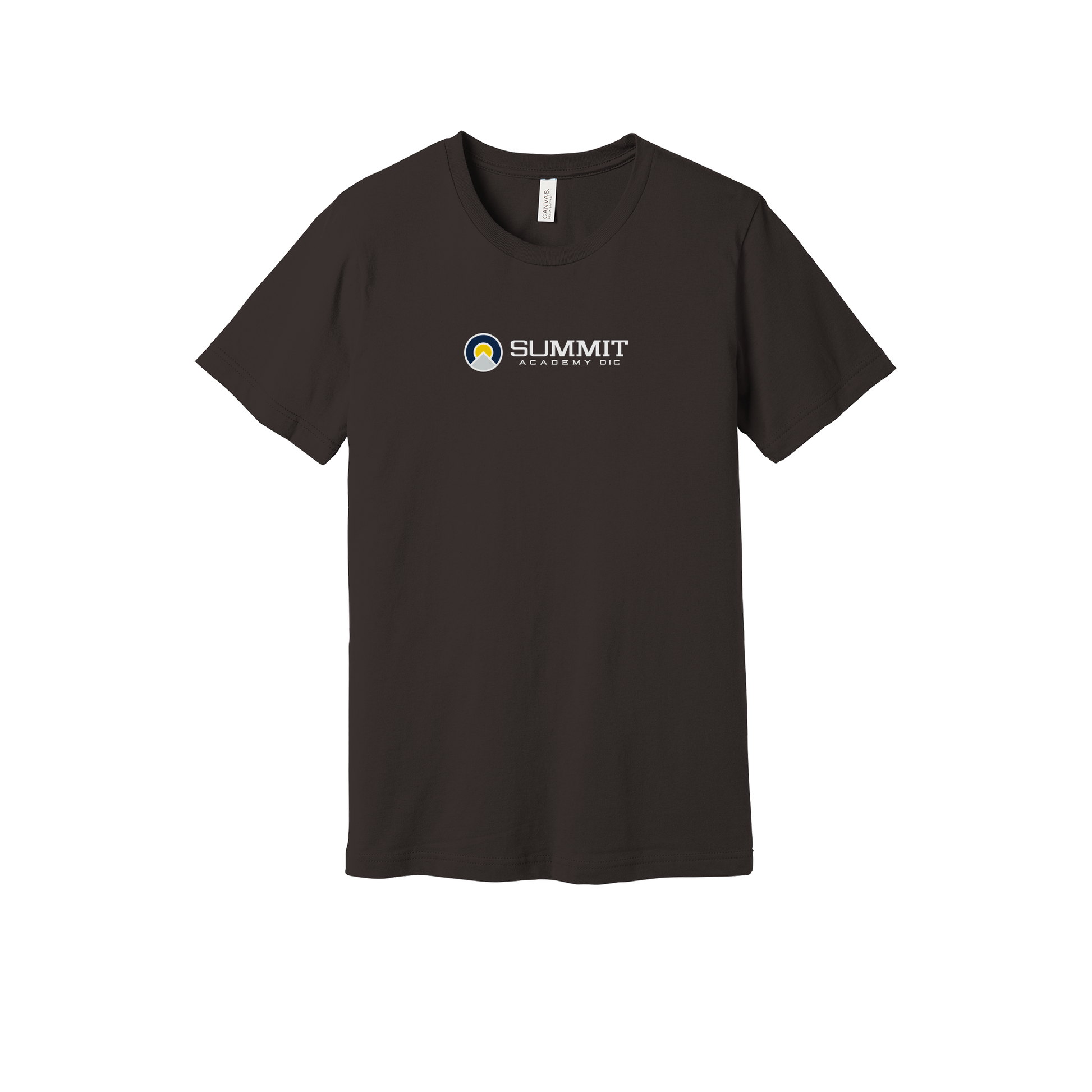 saoic-everyday-essentials-short-sleeve-tee-dtf-front-BC3001-brown-flat-front