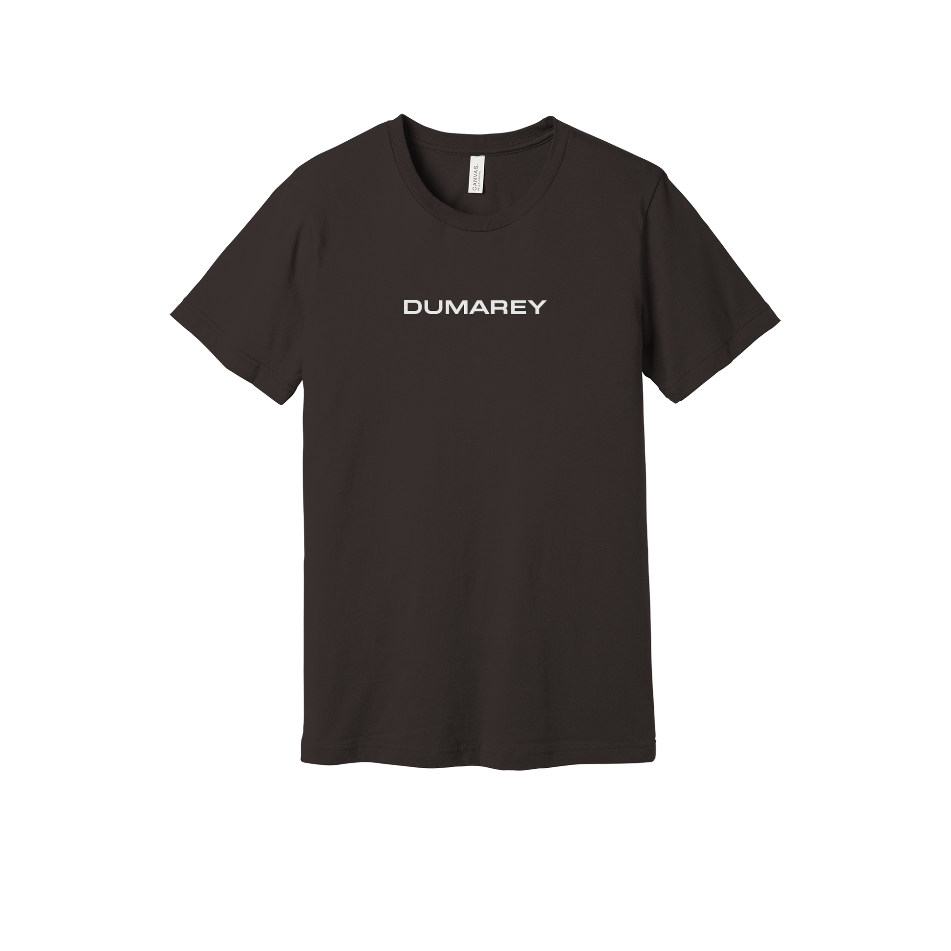 dumarey-everyday-essentials-short-sleeve-tee-dtf-front-BC3001-brown-flat-front