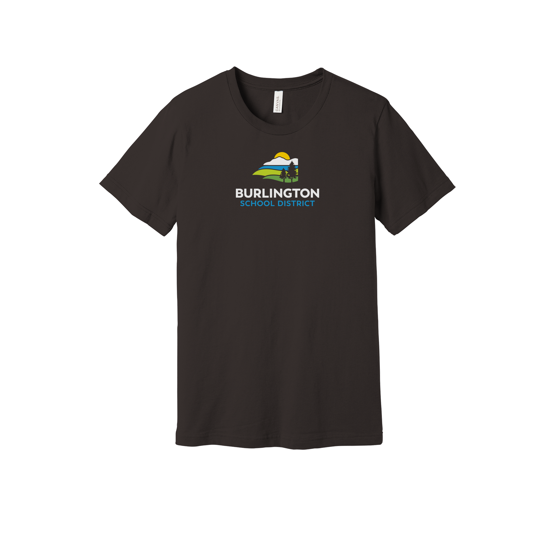 bsdvt-everyday-essentials-short-sleeve-tee-dtf-front-BC3001-brown-flat-front