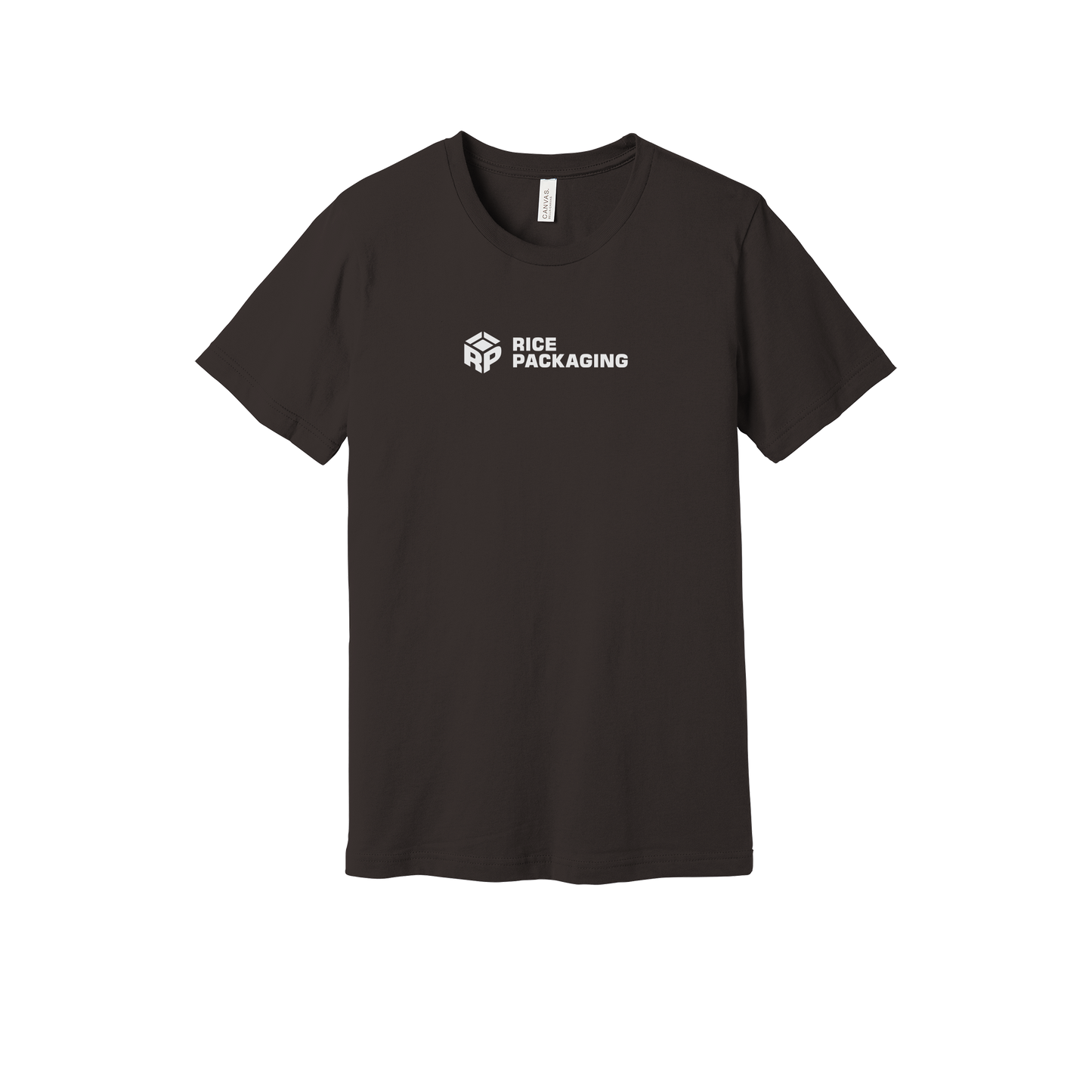 ricepackaging-everyday-essentials-short-sleeve-tee-dtf-front-BC3001-brown-flat-front