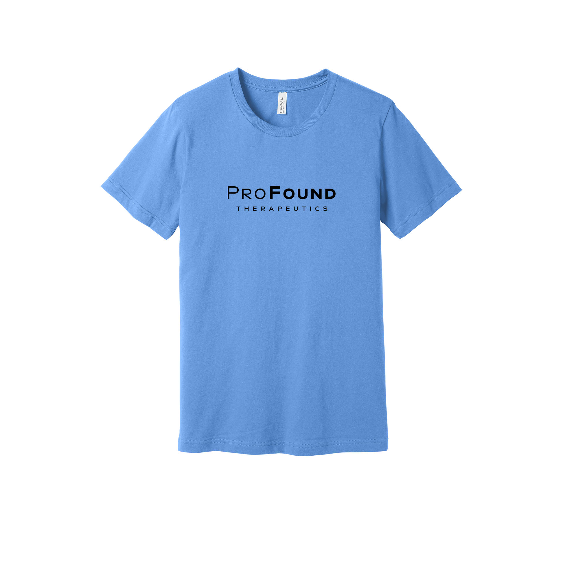 profoundtx-everyday-essentials-short-sleeve-tee-dtf-front-BC3001-carolinablue-flat-front