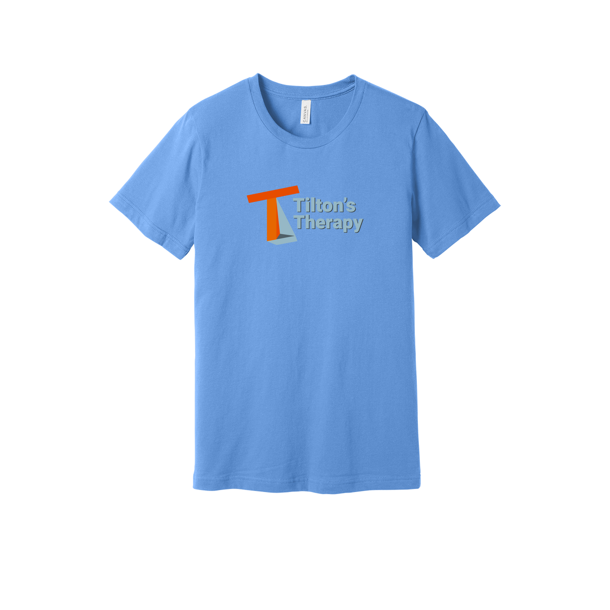 tiltonstherapy-everyday-essentials-short-sleeve-tee-dtf-front-BC3001-carolinablue-flat-front
