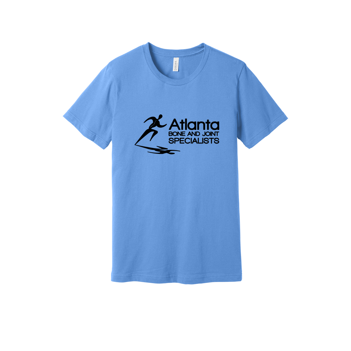 atlantaboneandjoint-everyday-essentials-clinic-short-sleeve-tee-dtf-front-BC3001-carolinablue-flat-front
