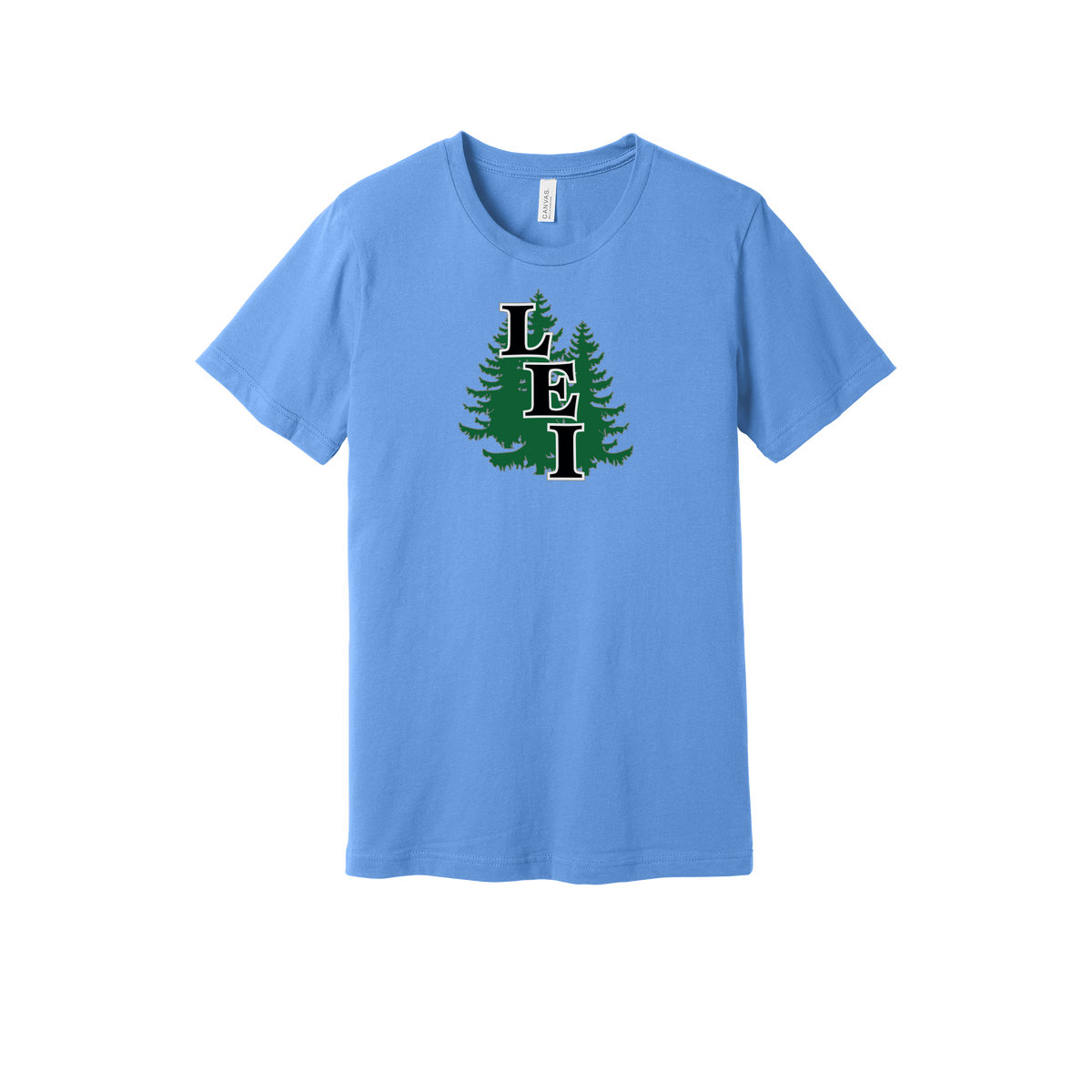 leisite-everyday-essentials-short-sleeve-tee-dtf-front-BC3001-carolinablue-flat-front
