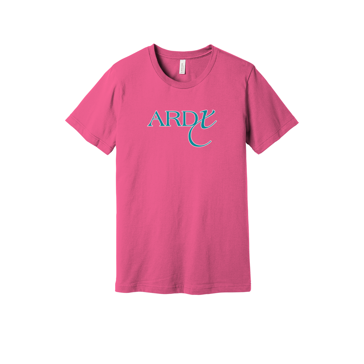 ardx-everyday-essentials-short-sleeve-tee-dtf-front-BC3001-charitypink-flat-front