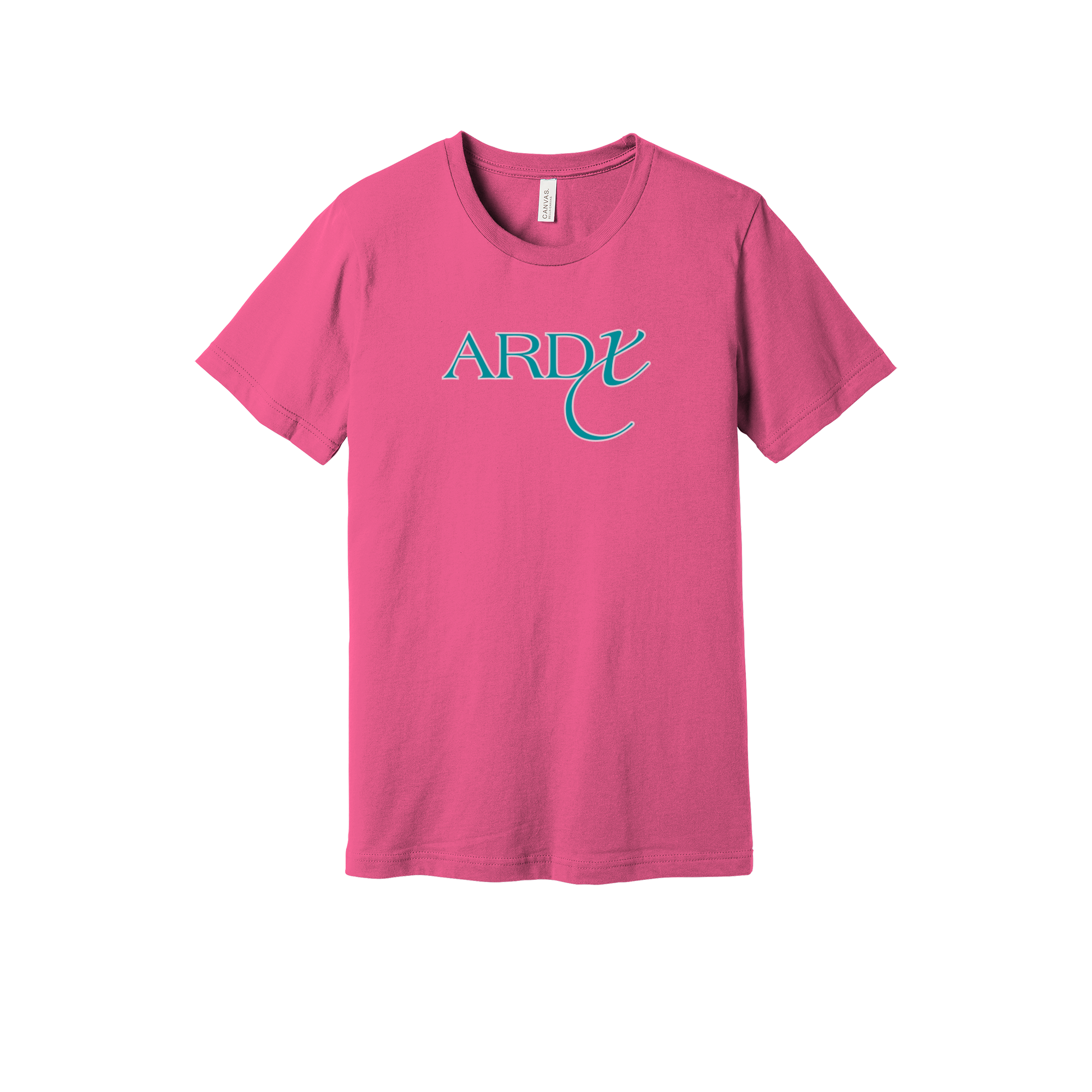 ardx-everyday-essentials-short-sleeve-tee-dtf-front-BC3001-charitypink-flat-front