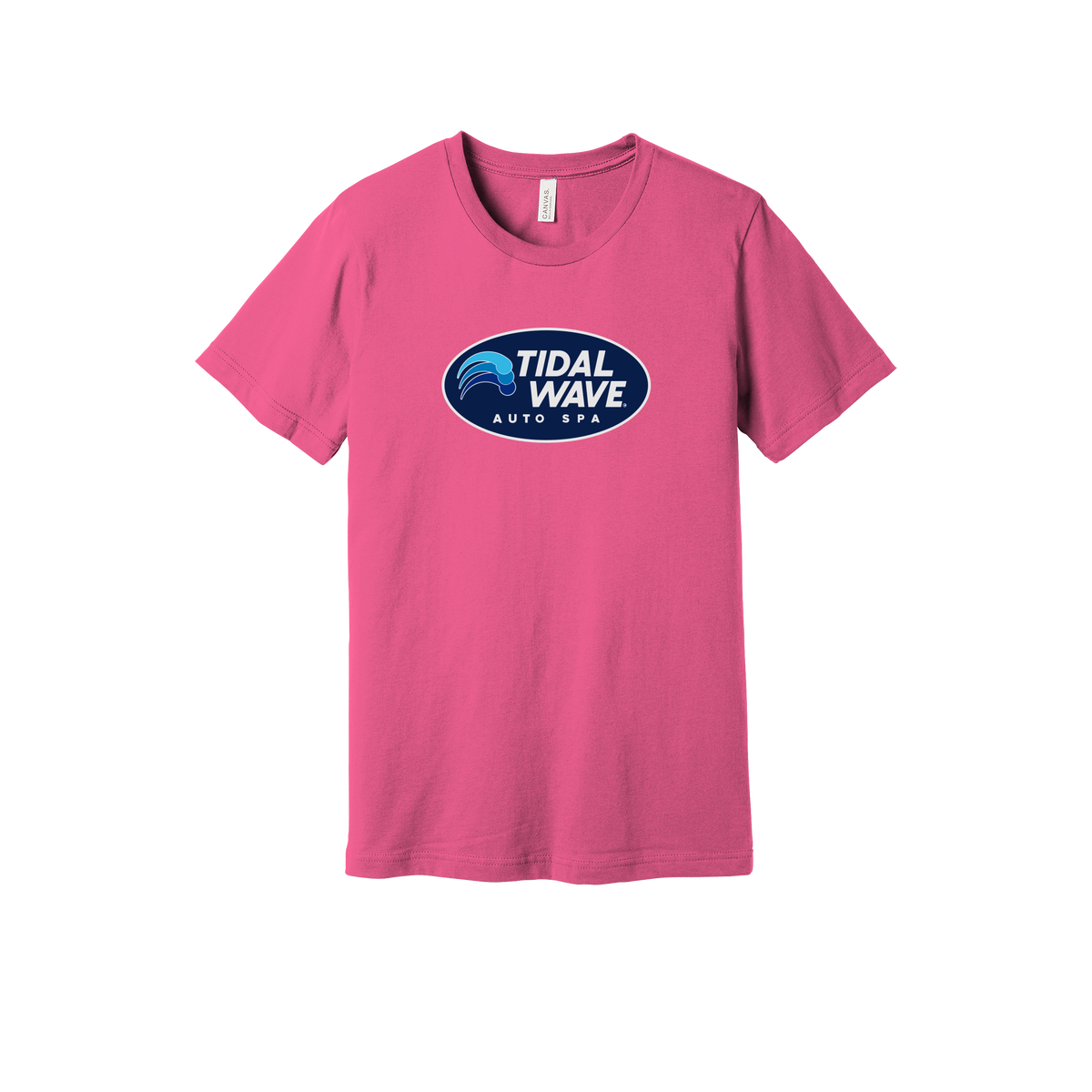 tidalwaveautospa-everyday-essentials-short-sleeve-tee-dtf-front-BC3001-charitypink-flat-front