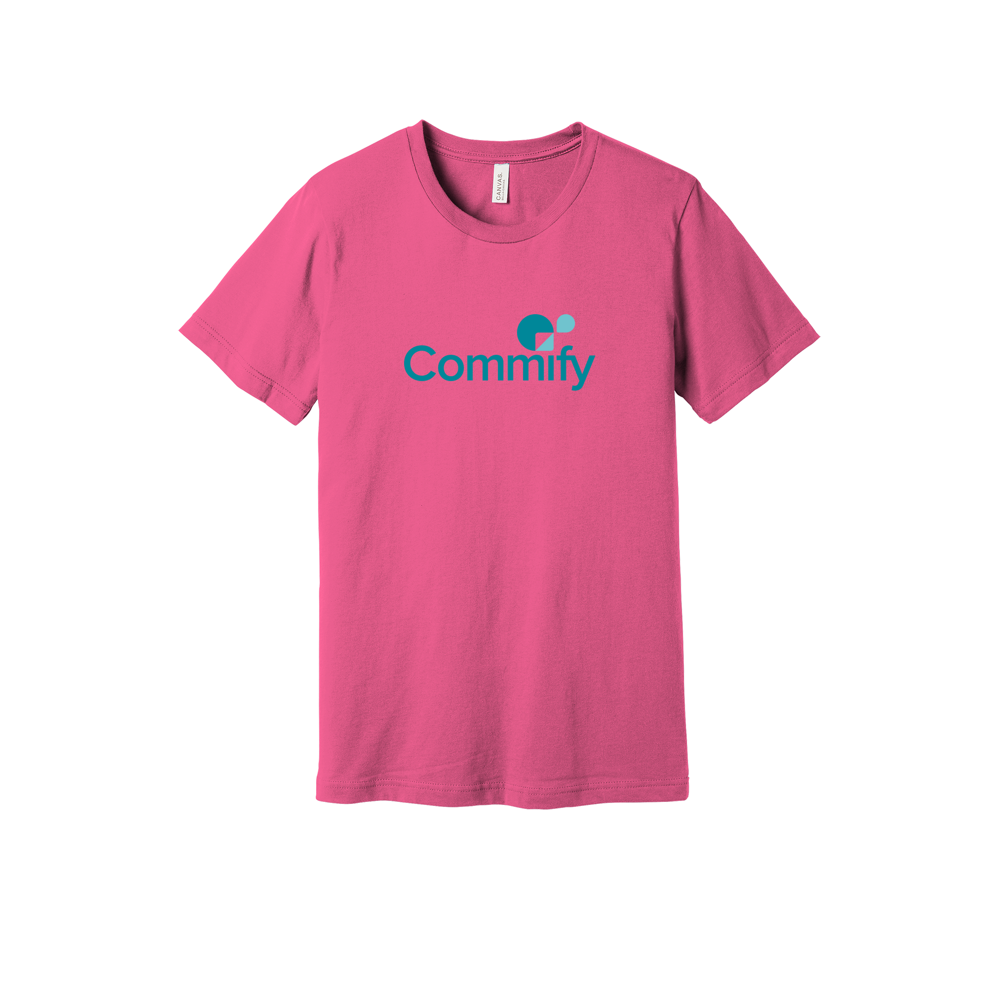 commify-everyday-essentials-short-sleeve-tee-dtf-front-BC3001-charitypink-flat-front