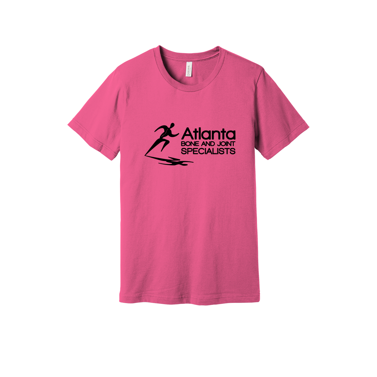 atlantaboneandjoint-everyday-essentials-clinic-short-sleeve-tee-dtf-front-BC3001-charitypink-flat-front
