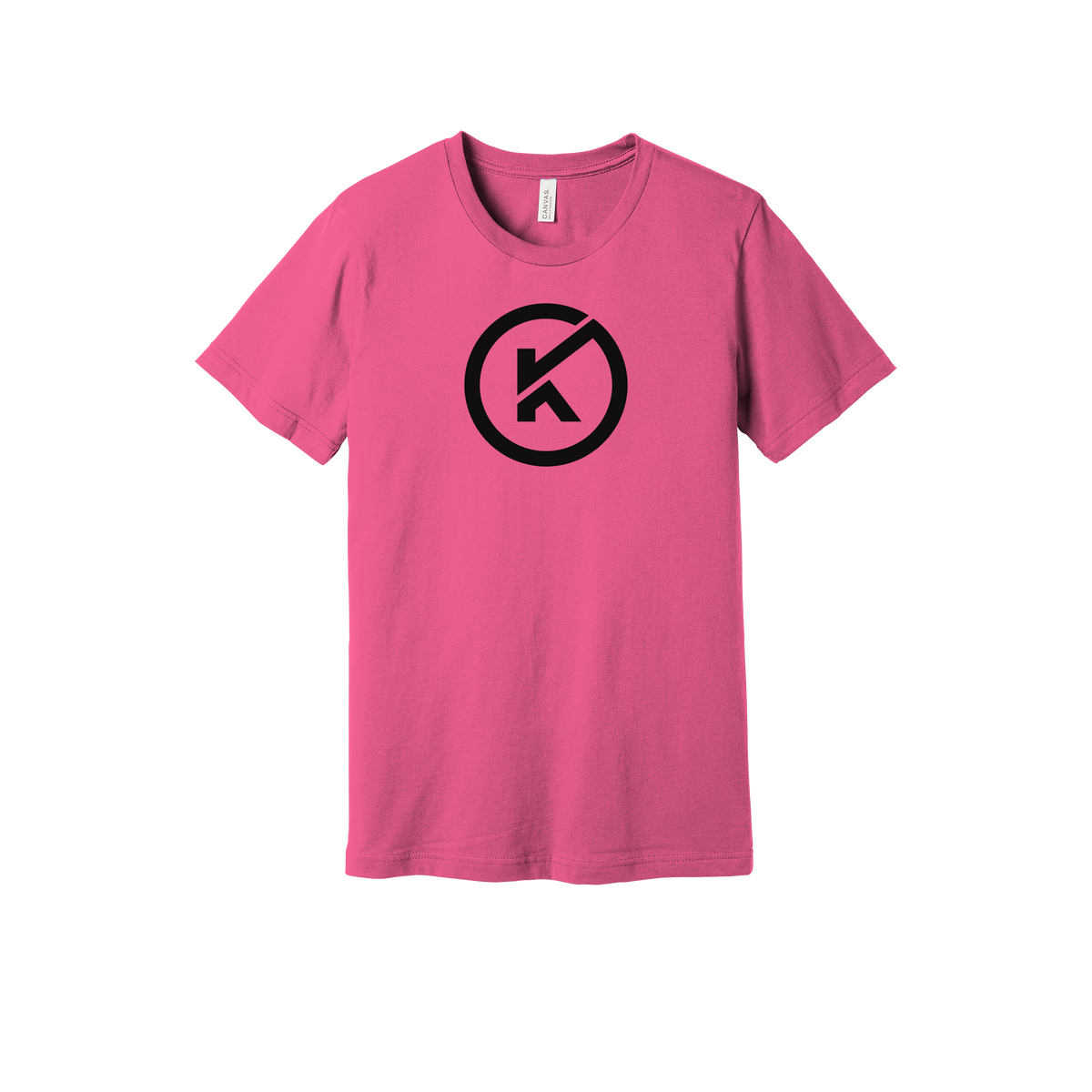 kitmanlabs-everyday-essentials-short-sleeve-tee-dtf-front-BC3001-charitypink-flat-front