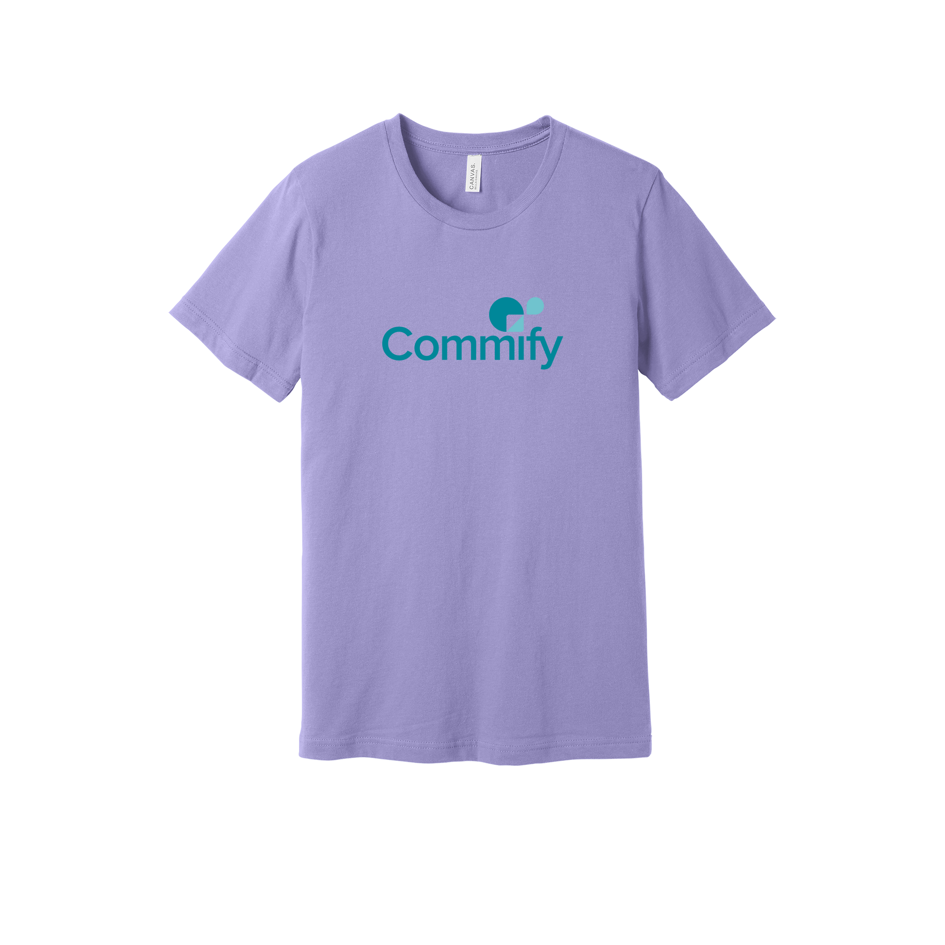 commify-everyday-essentials-short-sleeve-tee-dtf-front-BC3001-darklavender-flat-front