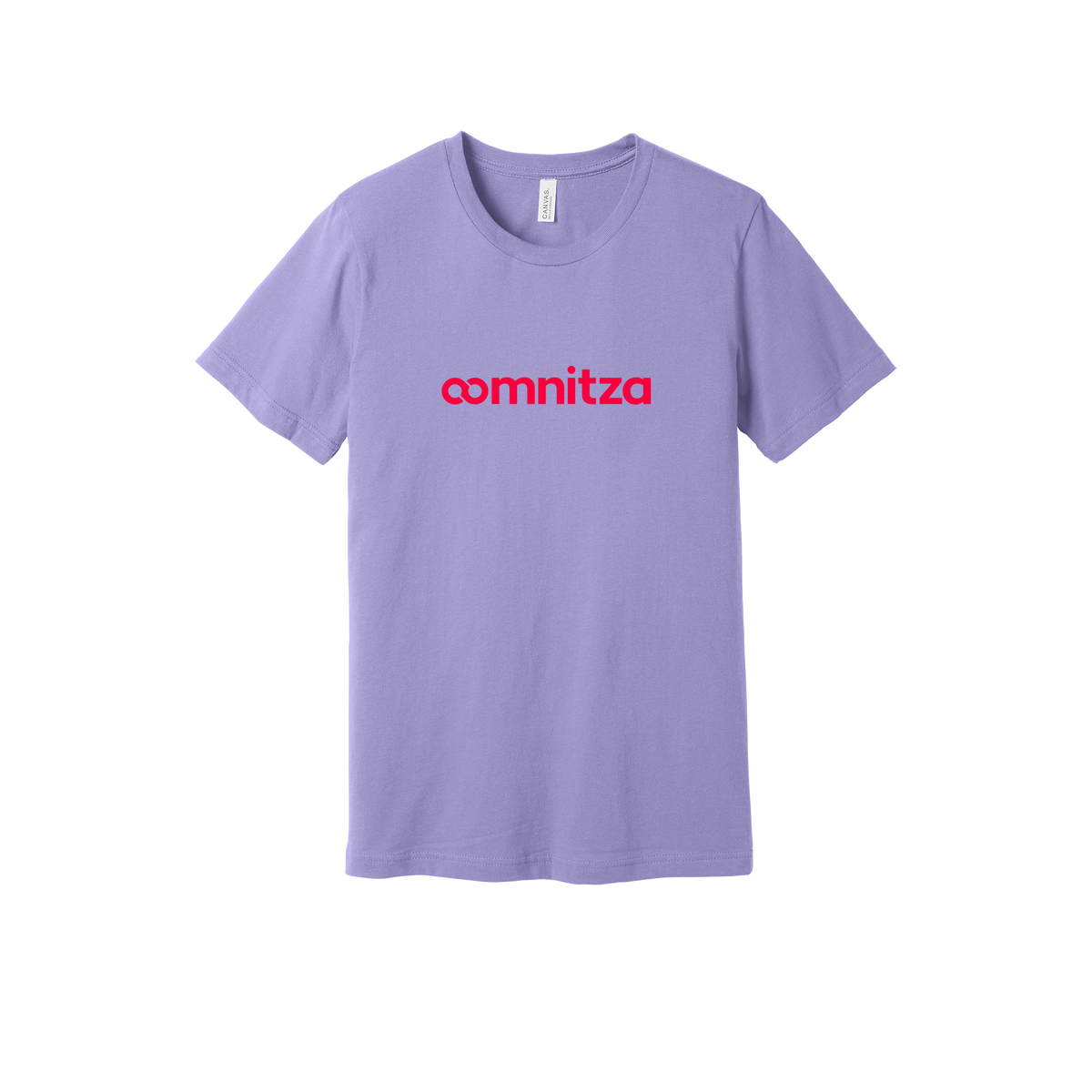 oomnitza-everyday-essentials-short-sleeve-tee-dtf-front-BC3001-darklavender-flat-front