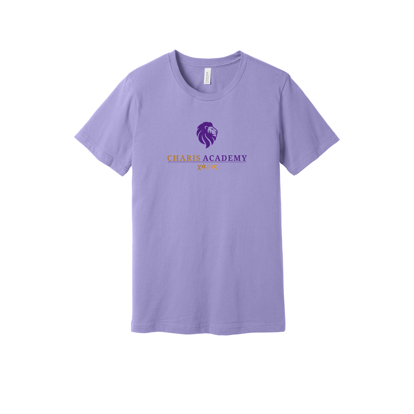 cahazleton-everyday-essentials-short-sleeve-tee-dtf-front-BC3001-darklavender-flat-front