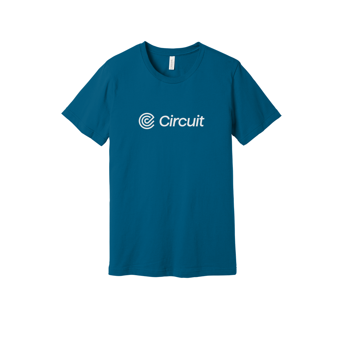 ridecircuit-everyday-essentials-short-sleeve-tee-dtf-front-BC3001-deepteal-flat-front