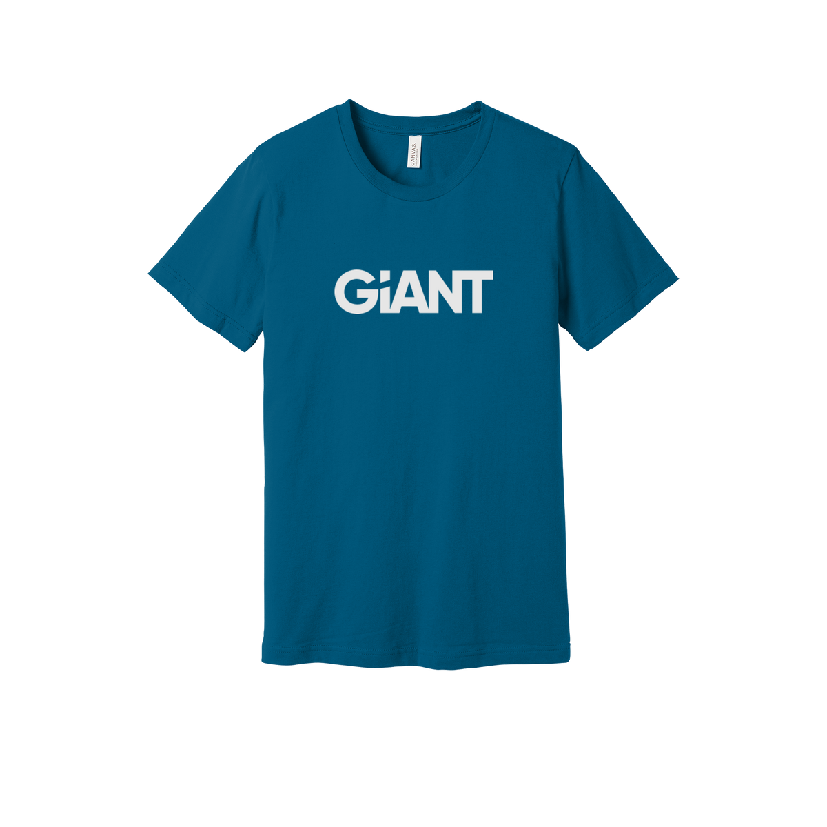 giantworldwide-everyday-essentials-short-sleeve-tee-dtf-front-BC3001-deepteal-flat-front