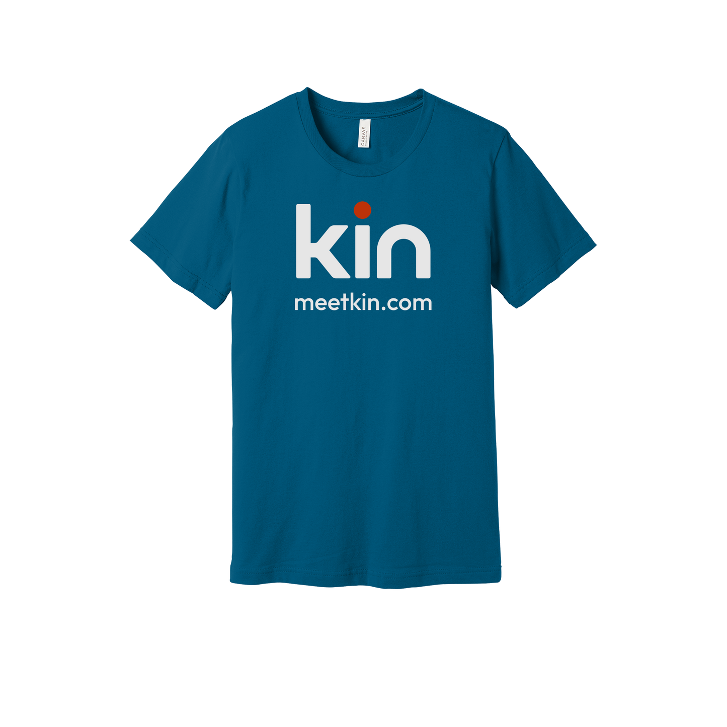 kin-everyday-essentials-short-sleeve-tee-dtf-front-BC3001-deepteal-flat-front