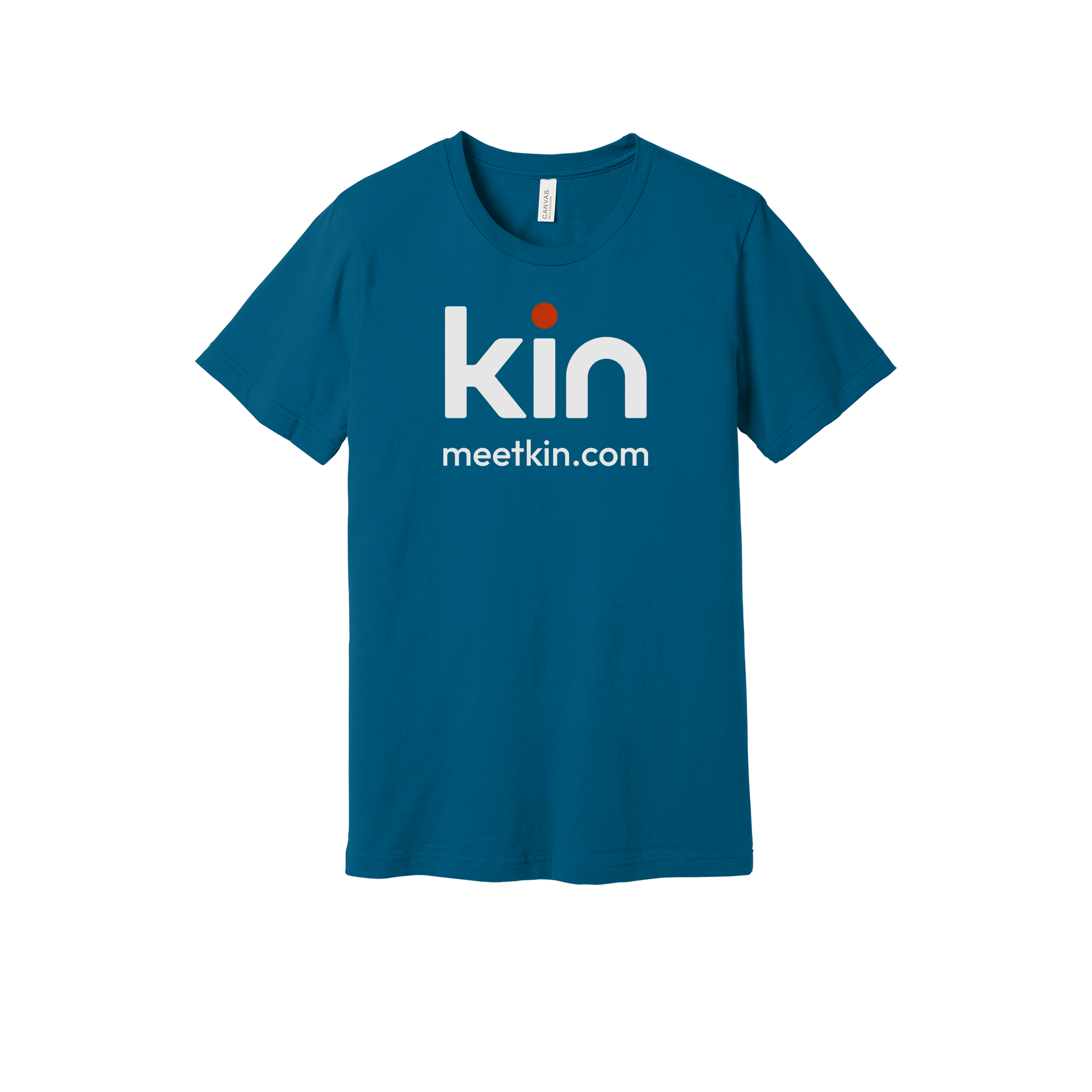 kin-everyday-essentials-short-sleeve-tee-dtf-front-BC3001-deepteal-flat-front
